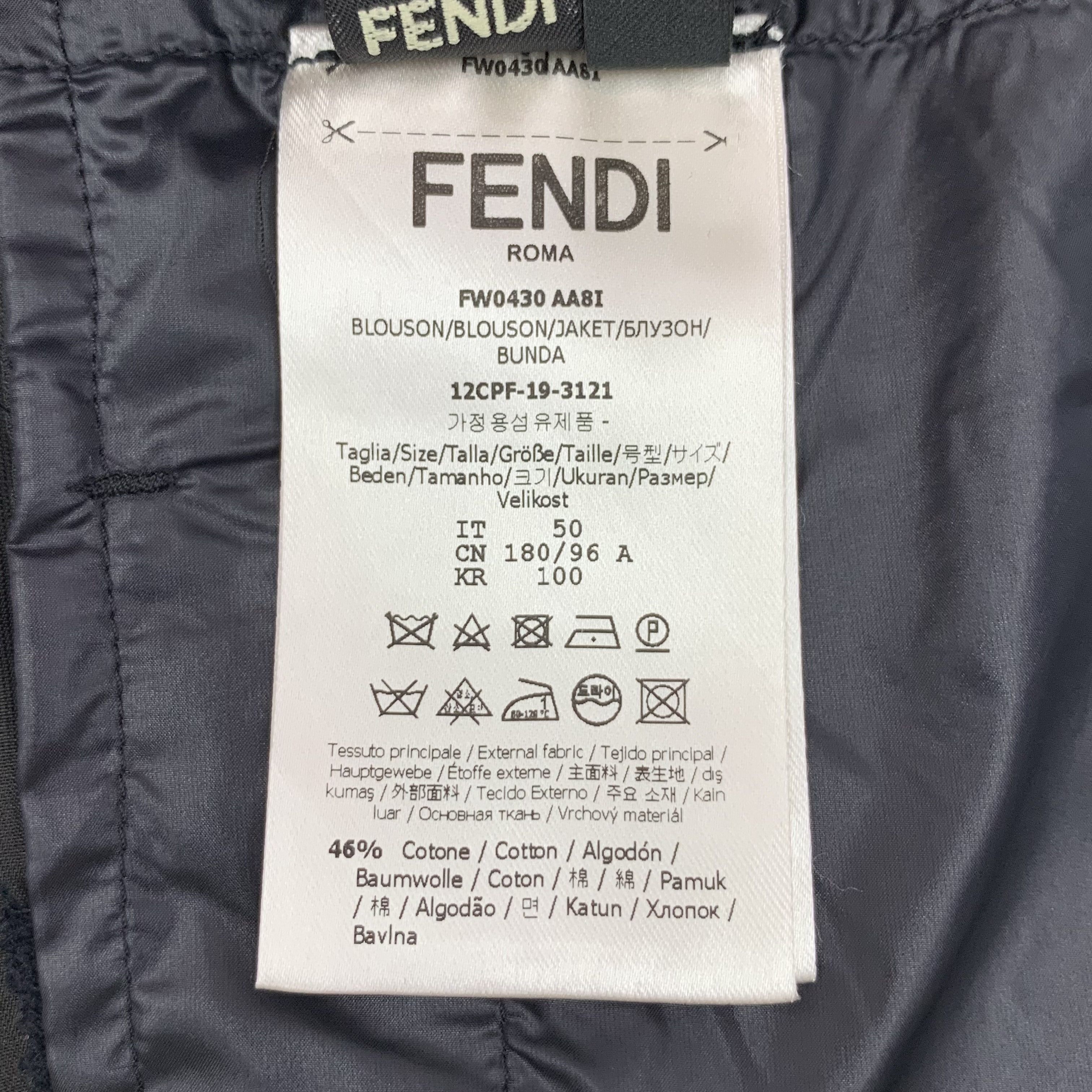 Fendi Fendi FF Monogram Blouson Jacket IT 50 Size US M / EU 48-50 / 2 - 8 Thumbnail