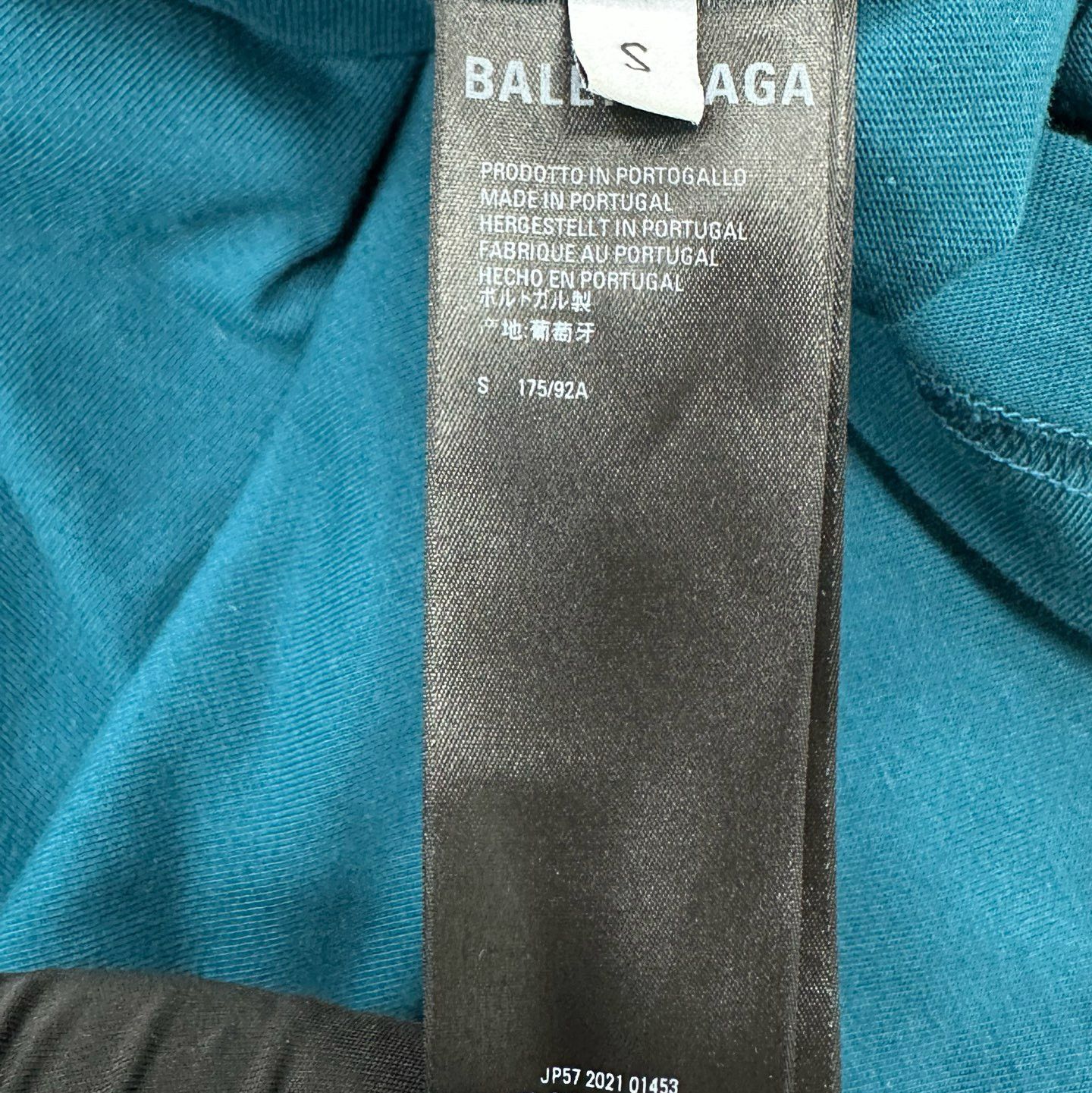 Balenciaga Balenciaga Logo Print T-Shirt S Size US S / EU 44-46 / 1 - 5 Thumbnail