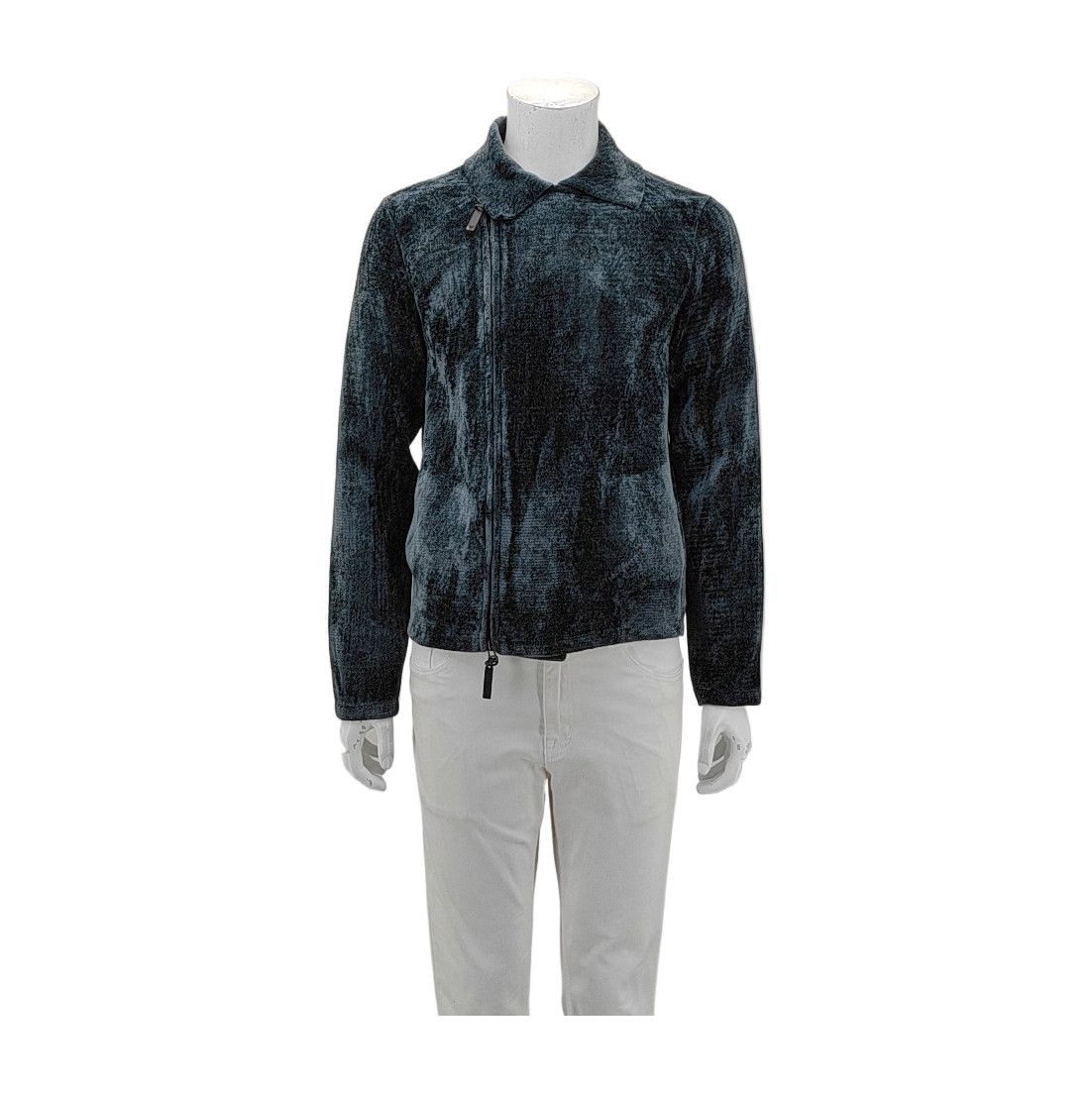 Emporio Armani EMPORIO ARMANI Textured Long Jacket EU 48 Size US M / EU 48-50 / 2 - 2 Thumbnail