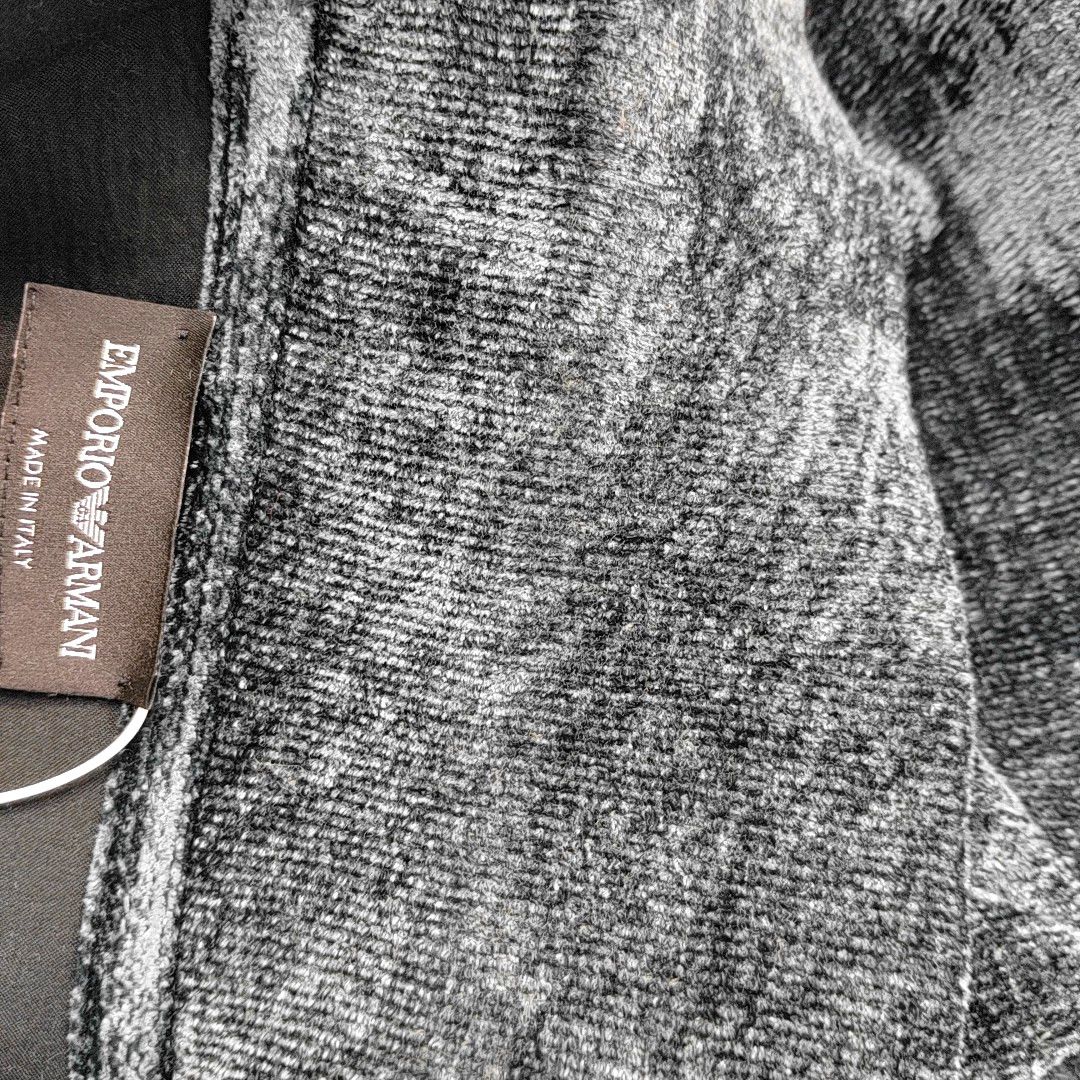 Emporio Armani EMPORIO ARMANI Textured Long Jacket EU 48 Size US M / EU 48-50 / 2 - 6 Thumbnail
