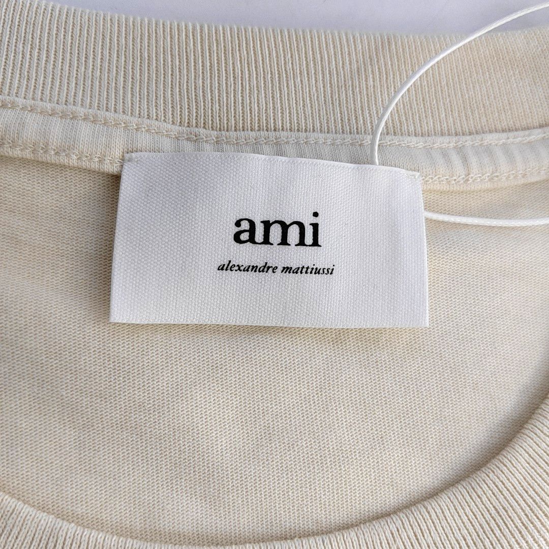 AMI AMI Heart Logo Cotton T-Shirt XXL Size US XXL / EU 58 / 5 - 6 Thumbnail