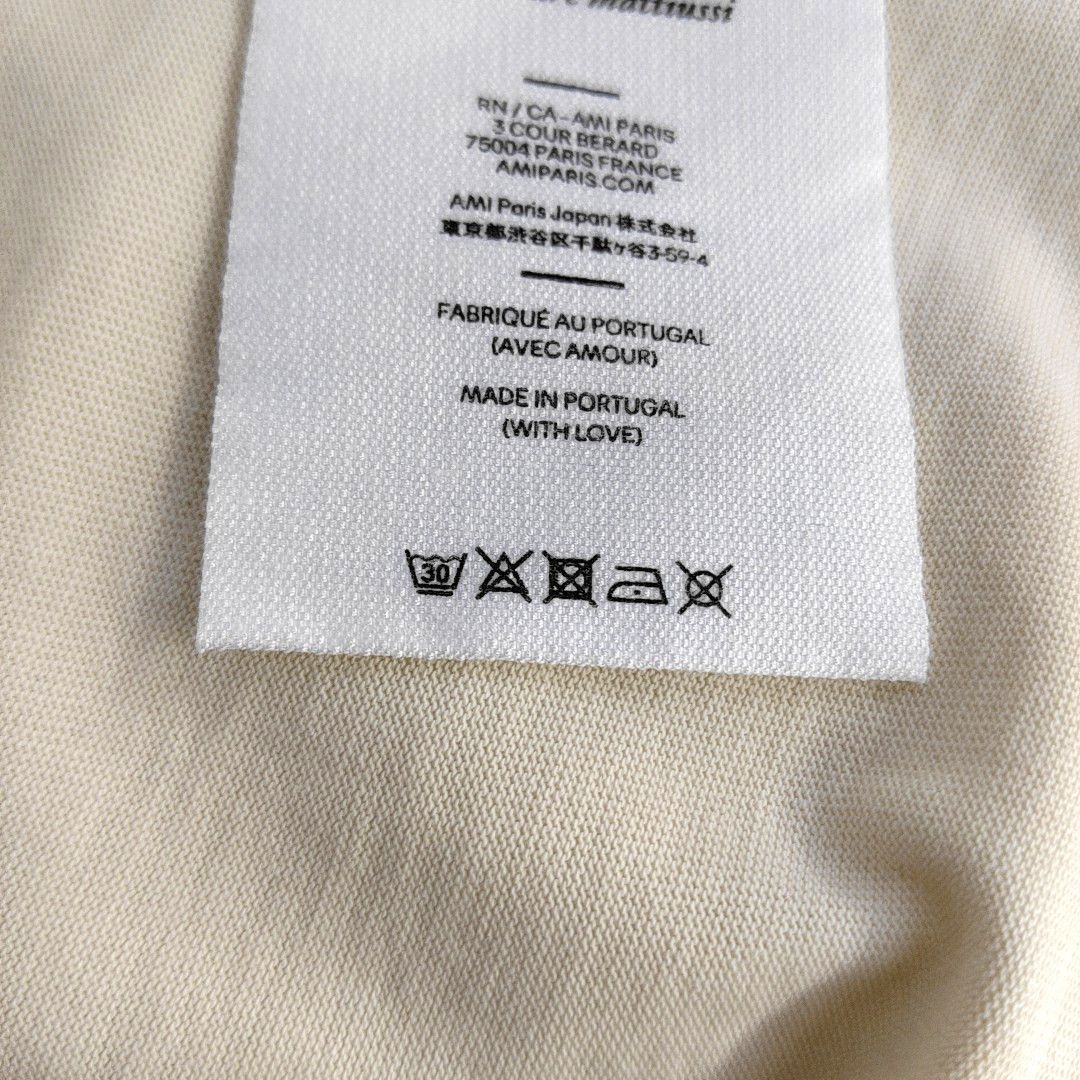 AMI AMI Heart Logo Cotton T-Shirt XXL Size US XXL / EU 58 / 5 - 5 Thumbnail