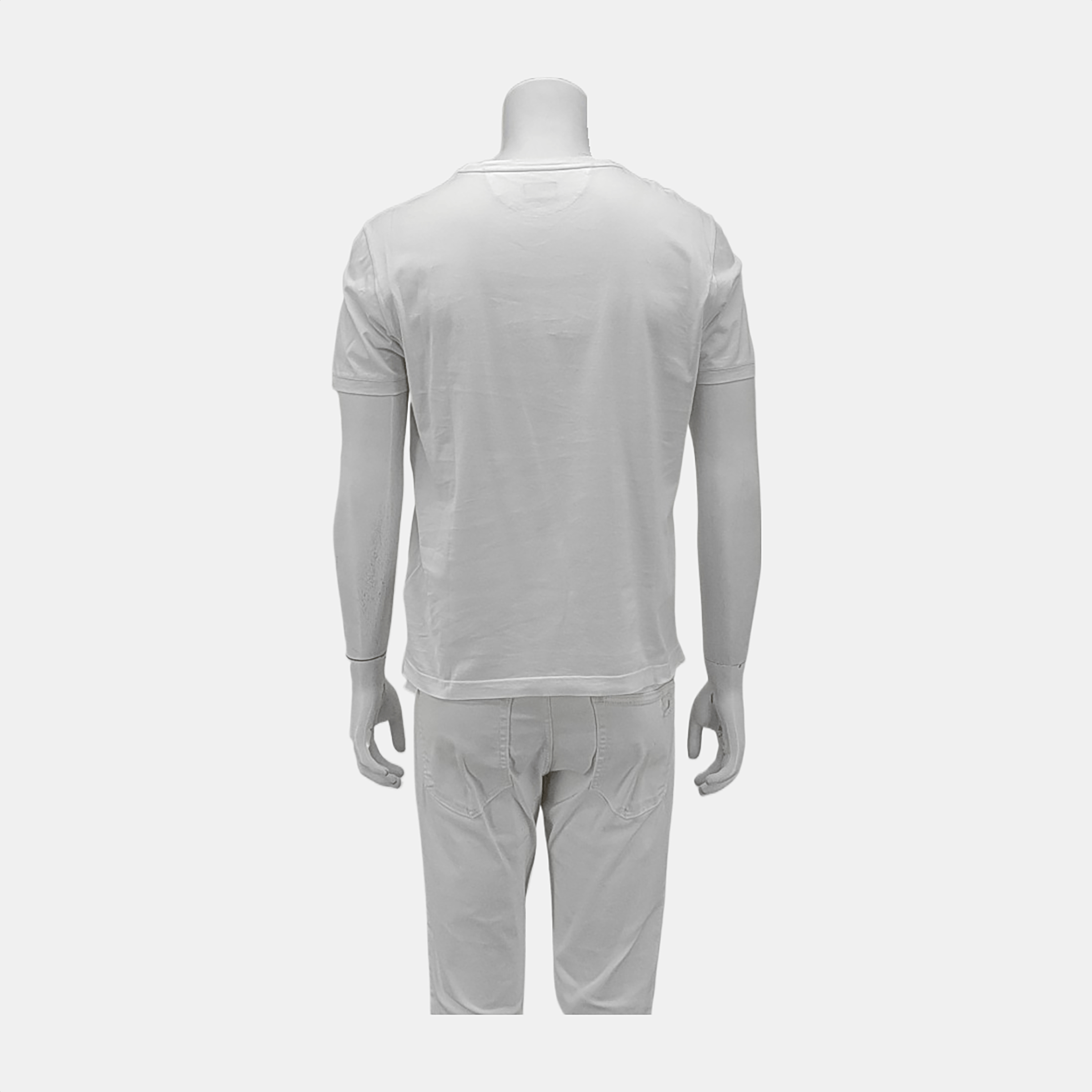 Fendi Fendi Graphic Patch White T-Shirt L Size US L / EU 52-54 / 3 - 3 Thumbnail