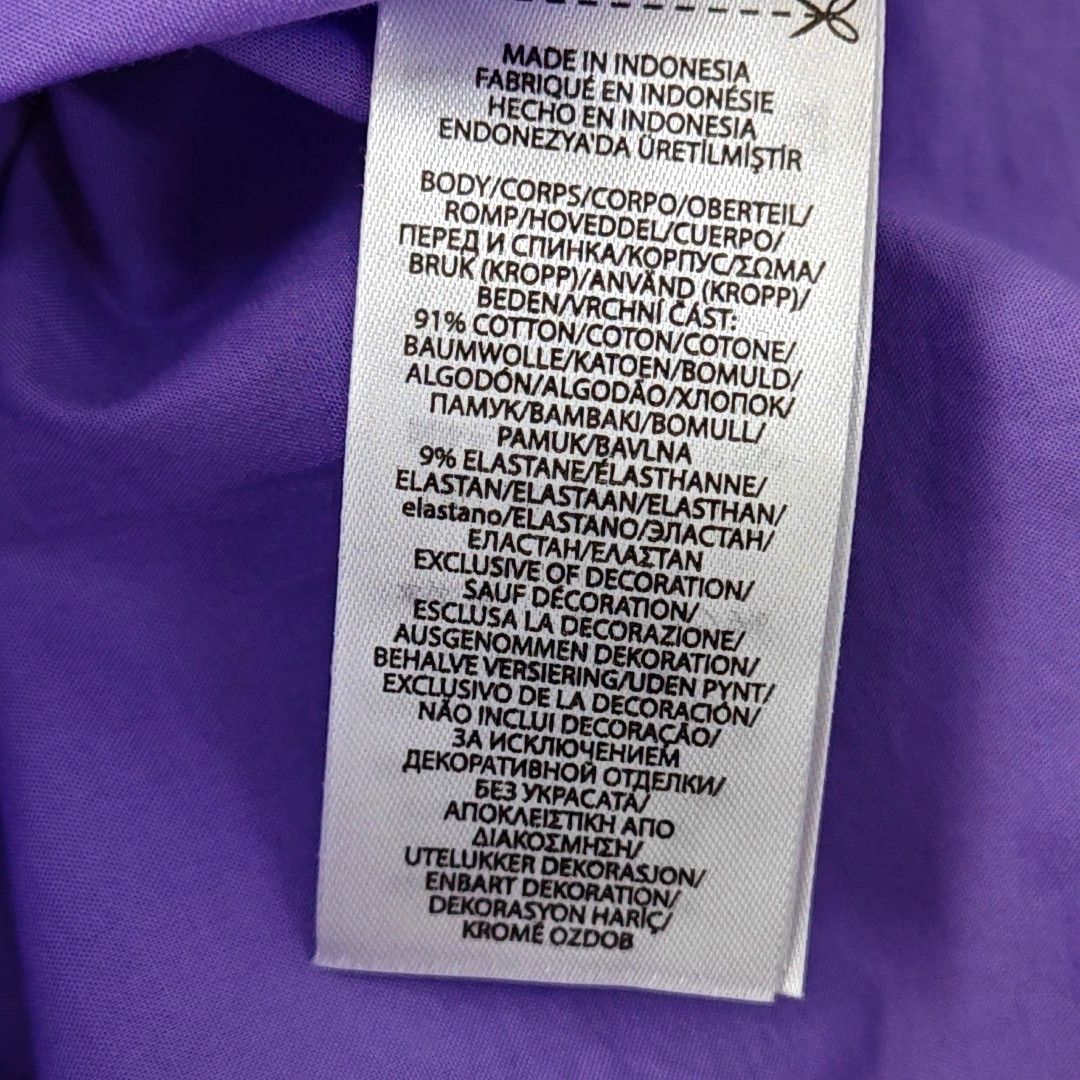 Polo Ralph Lauren Polo Ralph Lauren Purple Cotton Blend Shirt Size M Size US M / EU 48-50 / 2 - 4 Thumbnail