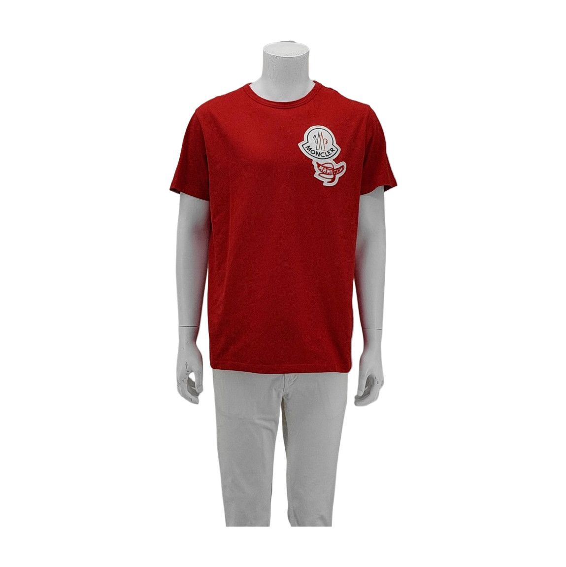 Moncler Moncler Logo Patch T-Shirt L Size US L / EU 52-54 / 3 - 2 Thumbnail