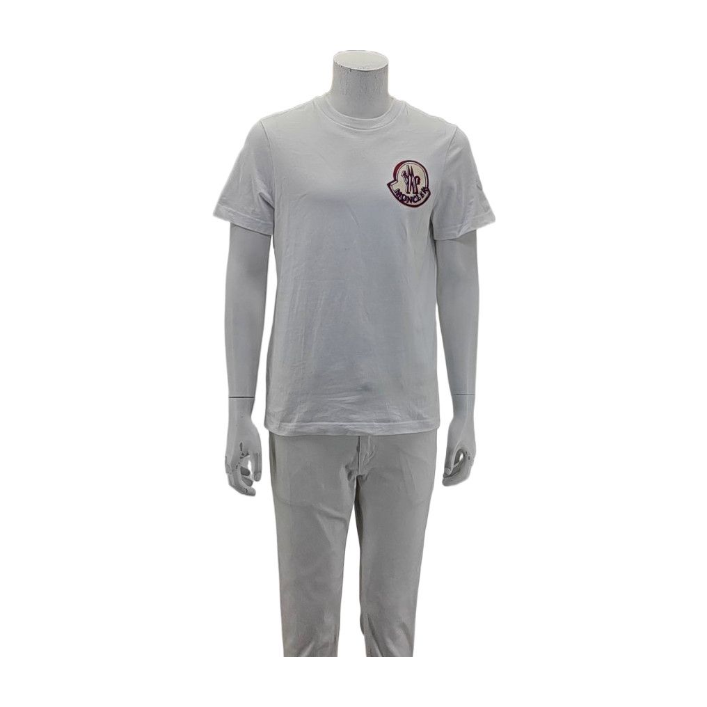 Moncler Moncler Logo Patch Cotton T-Shirt Size M Size US M / EU 48-50 / 2 - 2 Thumbnail