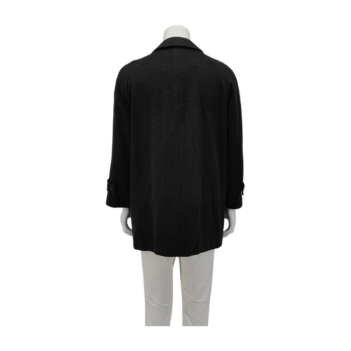 Givenchy Givenchy Black Wool Heavy Coat Size M Size US M / EU 48-50 / 2 - 3 Thumbnail