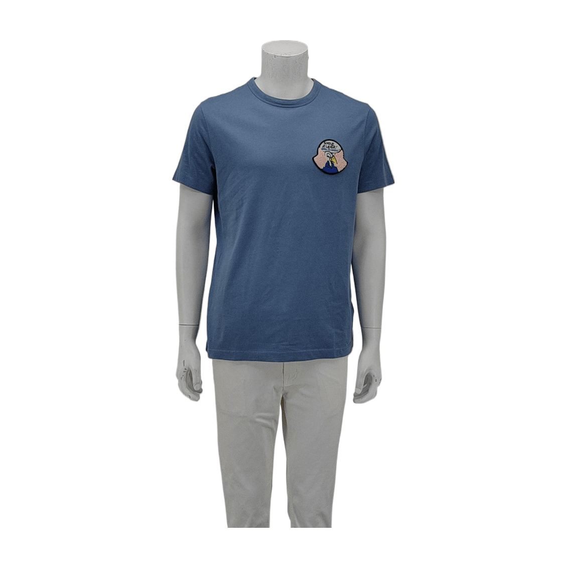 Moncler Moncler Logo Patch Cotton T-Shirt Size L Size US L / EU 52-54 / 3 - 2 Thumbnail