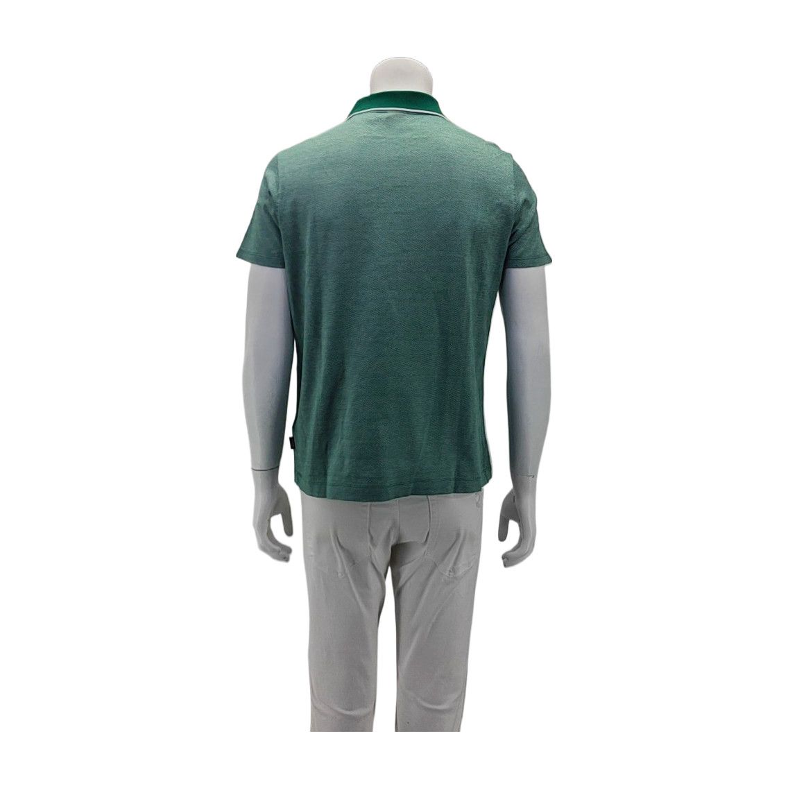 Hugo Boss Hugo Boss Patterned Cotton Polo Shirt Size L Size US L / EU 52-54 / 3 - 3 Thumbnail