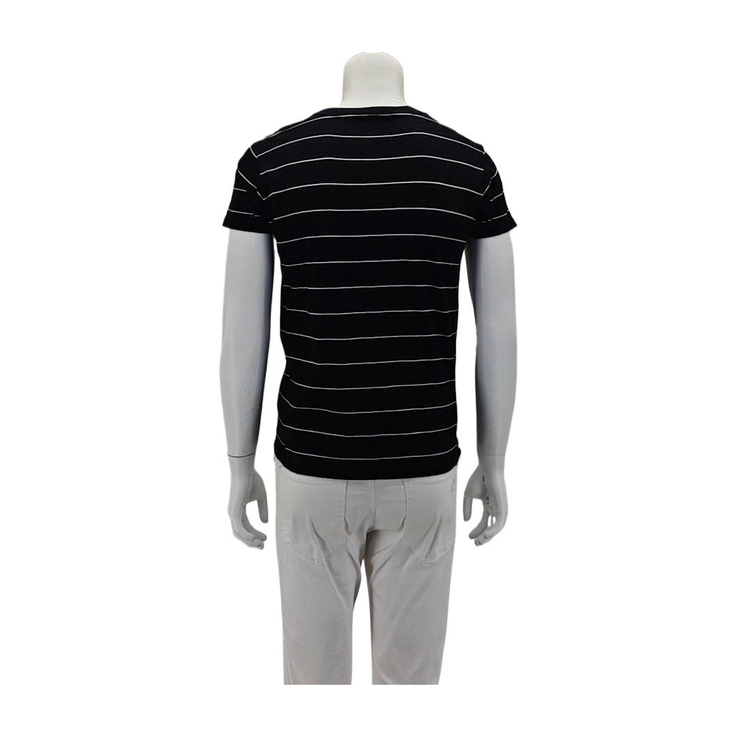 Saint Laurent Paris Saint Laurent Striped Cotton T-Shirt Size S Size US S / EU 44-46 / 1 - 3 Thumbnail