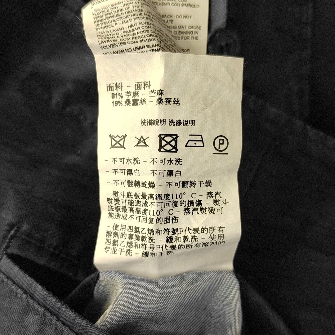 Emporio Armani Emporio Armani Linen Silk Casual Pants 48 Size US 32 / EU 48 - 4 Thumbnail