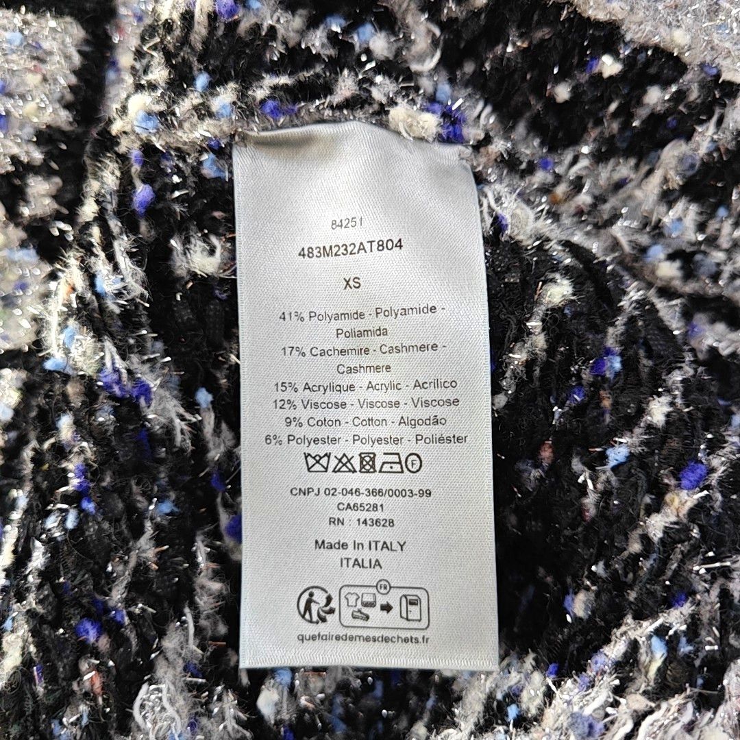 Dior Dior Homme Cannage Pattern Knit Cardigan Size XS Size US XS / EU 42 / 0 - 5 Thumbnail