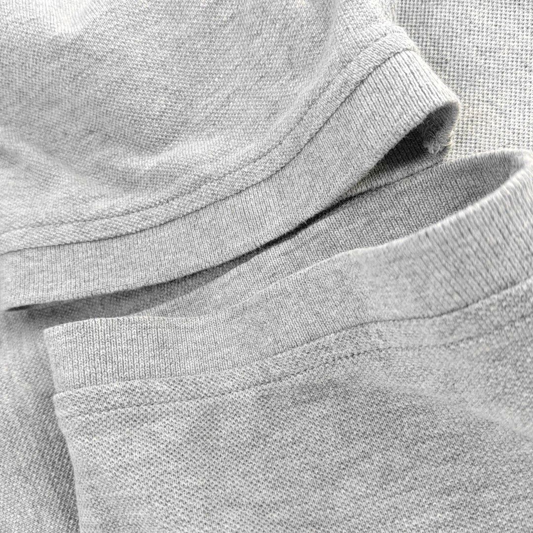 Burberry Burberry Brit Gray Cotton Polo Shirt Size M Size US M / EU 48-50 / 2 - 8 Thumbnail