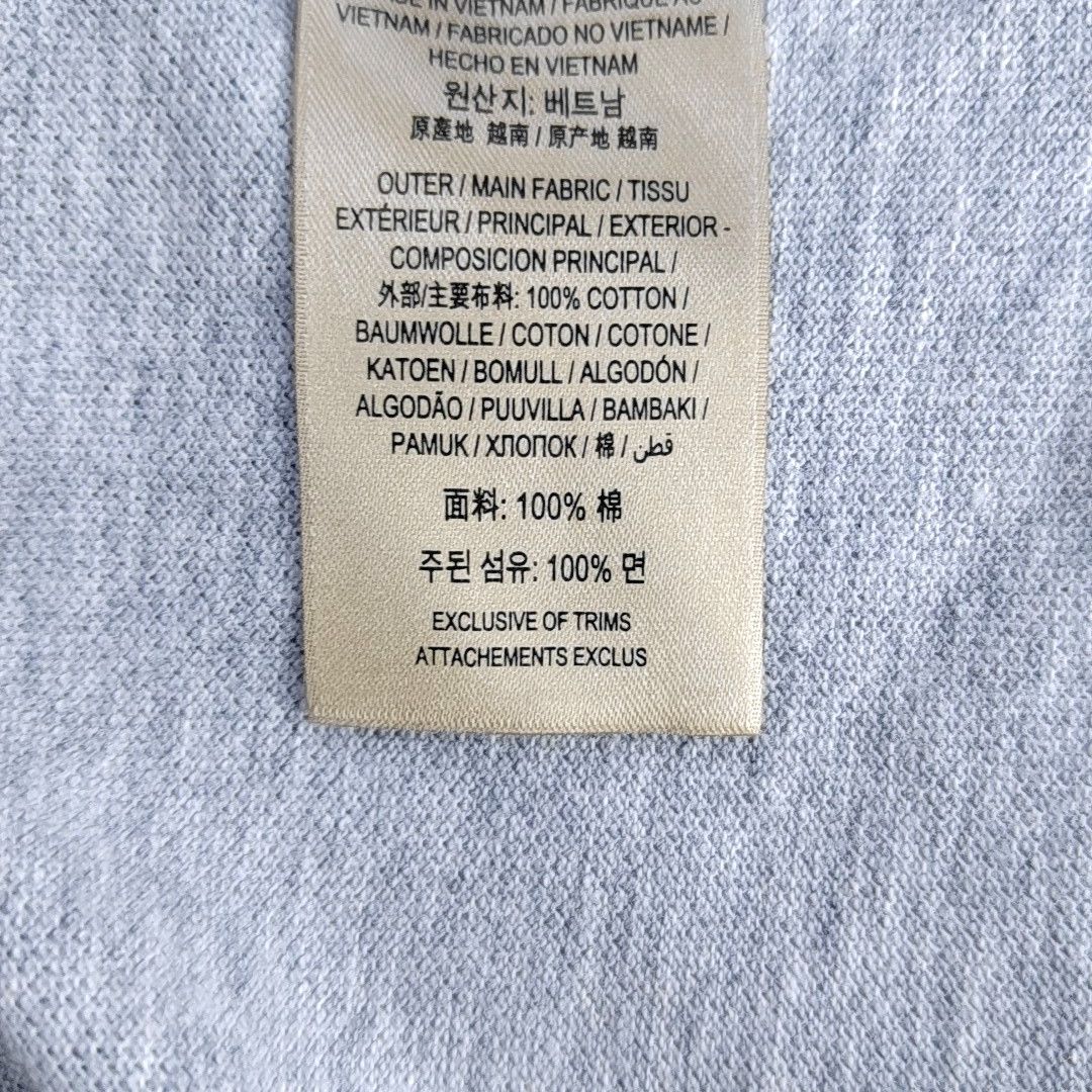 Burberry Burberry Brit Gray Cotton Polo Shirt Size M Size US M / EU 48-50 / 2 - 4 Thumbnail