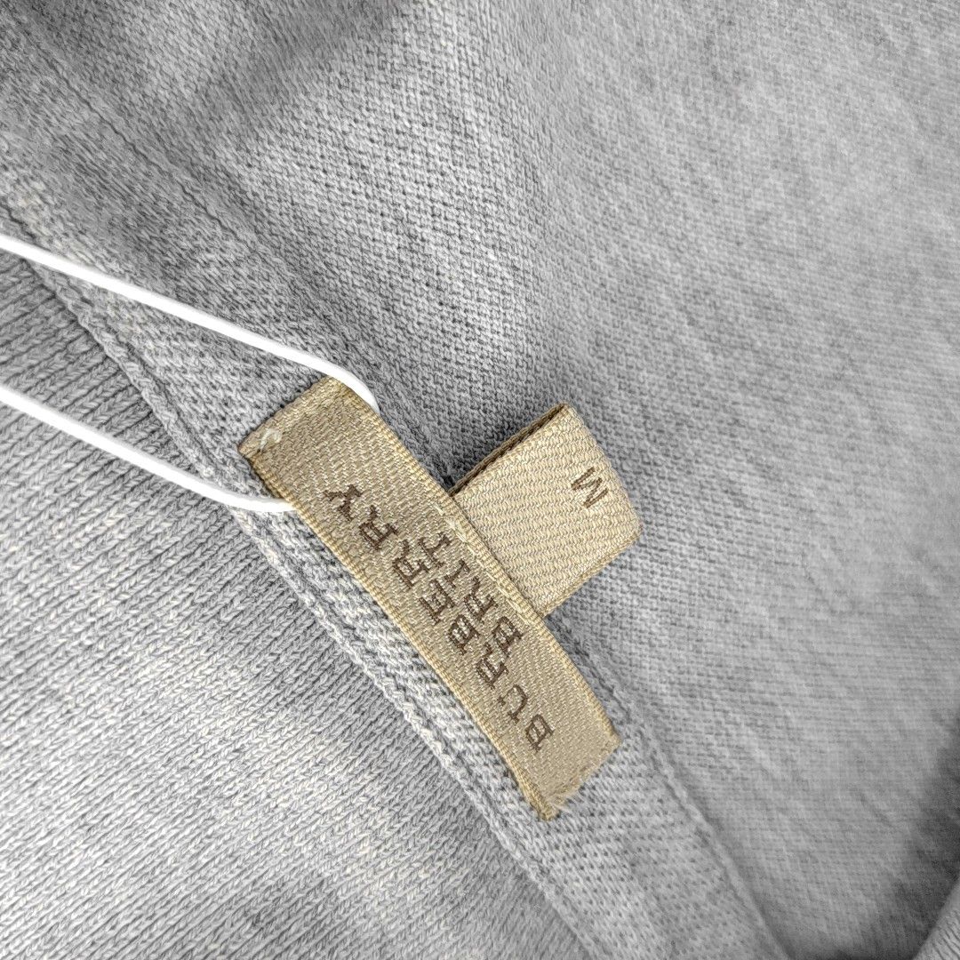 Burberry Burberry Brit Gray Cotton Polo Shirt Size M Size US M / EU 48-50 / 2 - 6 Thumbnail