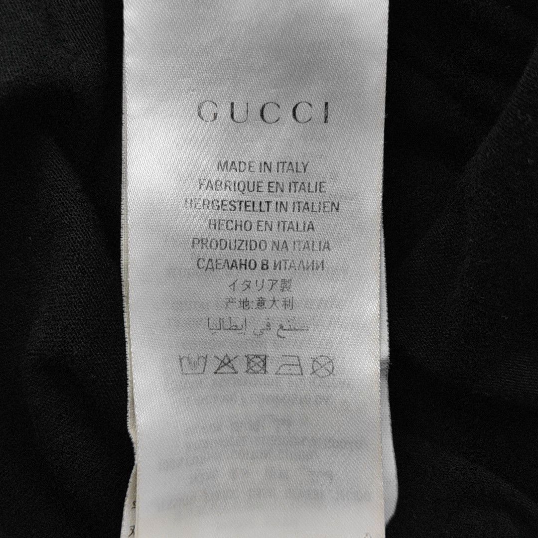 Gucci Gucci Logo Print Cotton T-Shirt S Size US S / EU 44-46 / 1 - 5 Thumbnail