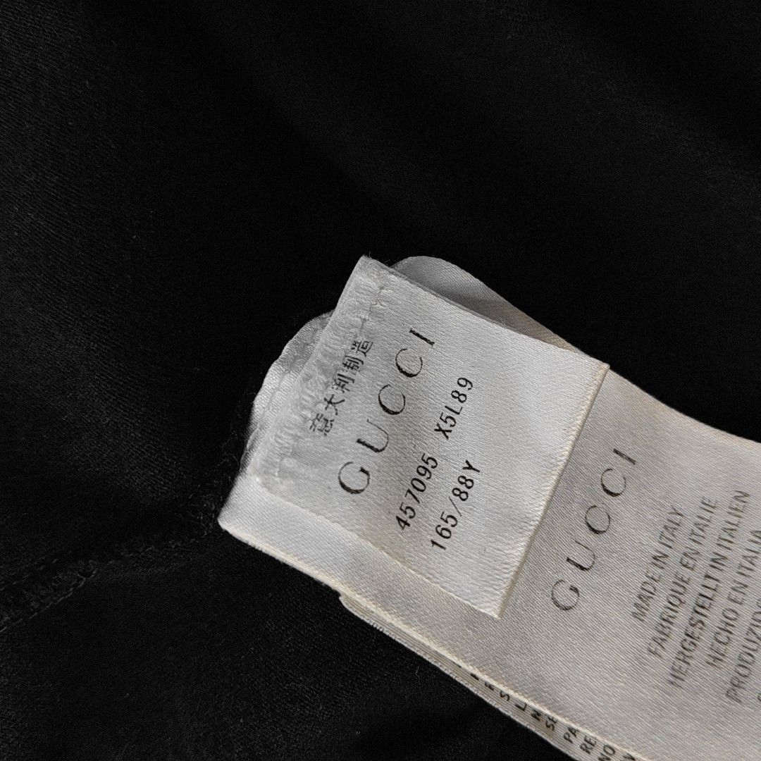 Gucci Gucci Logo Print Cotton T-Shirt S Size US S / EU 44-46 / 1 - 7 Thumbnail