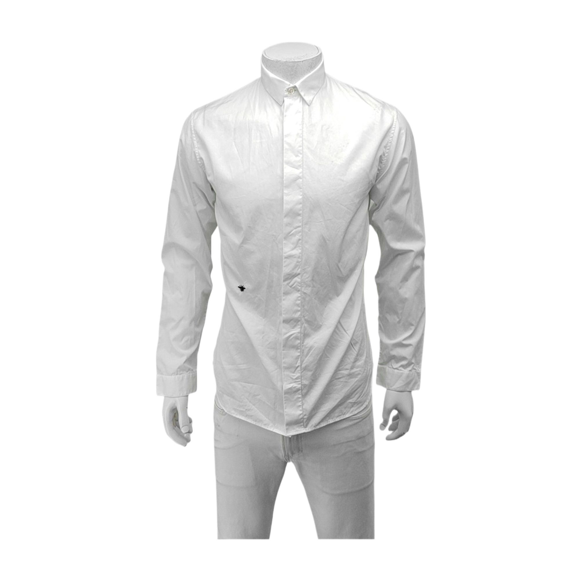Dior Dior Homme Bee Embroidery Shirt 38 Size US S / EU 44-46 / 1 - 2 Thumbnail