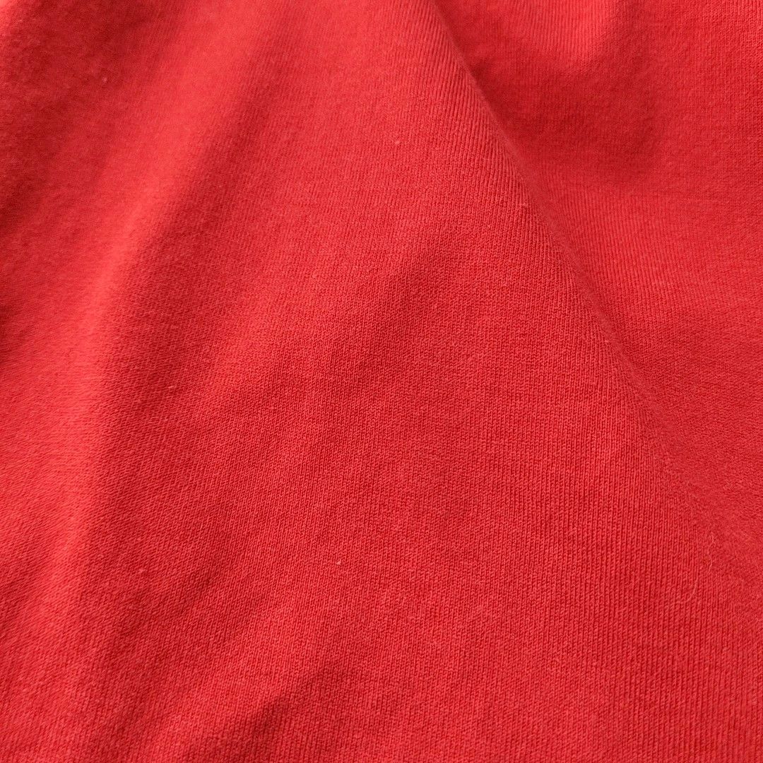 Burberry Burberry Brit Red Cotton Long Sleeve Polo Size L Size US L / EU 52-54 / 3 - 12 Thumbnail