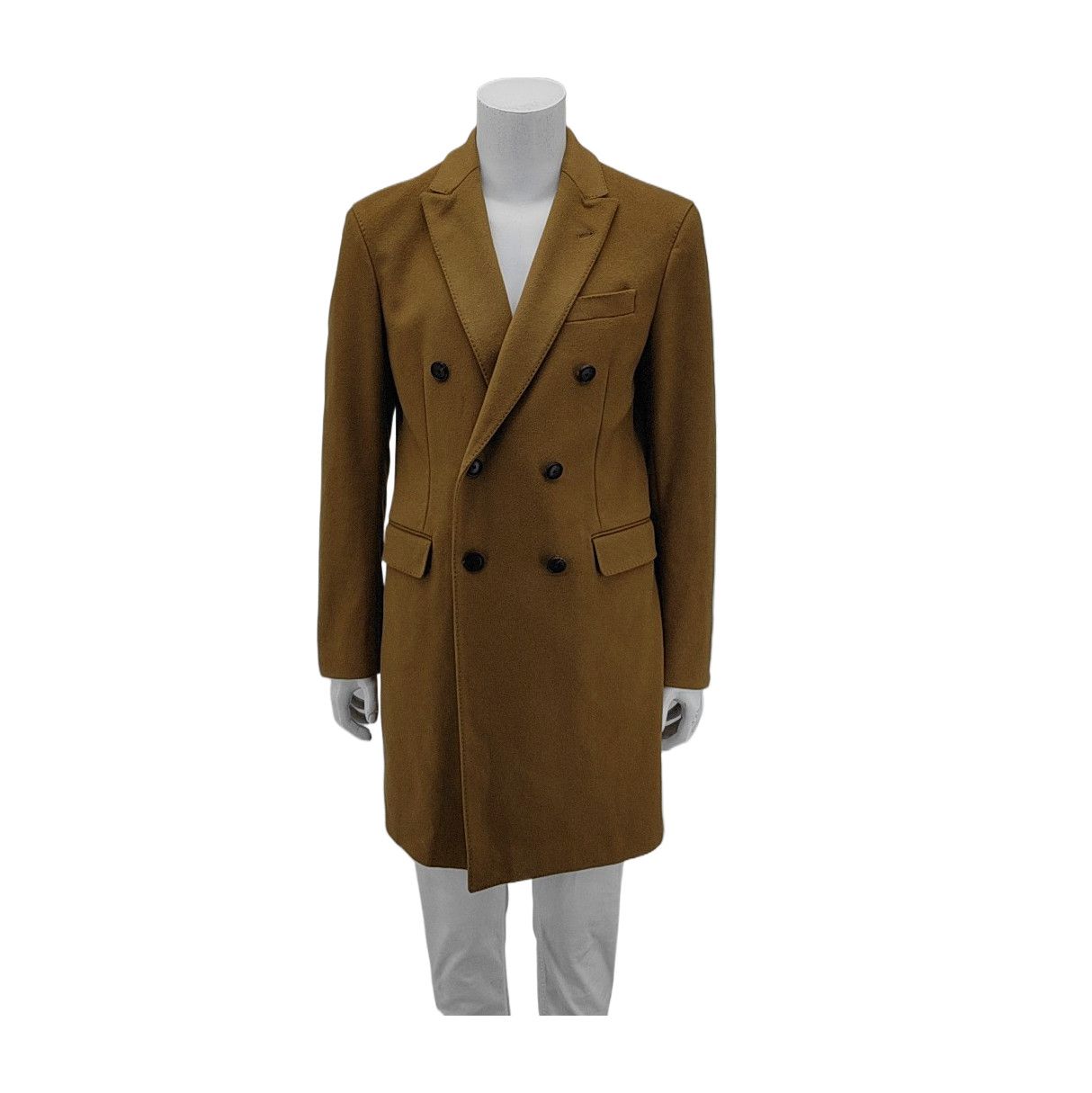 Emporio Armani Emporio Armani Wool Cashmere Blend Coat 50 Size US M / EU 48-50 / 2 - 2 Thumbnail
