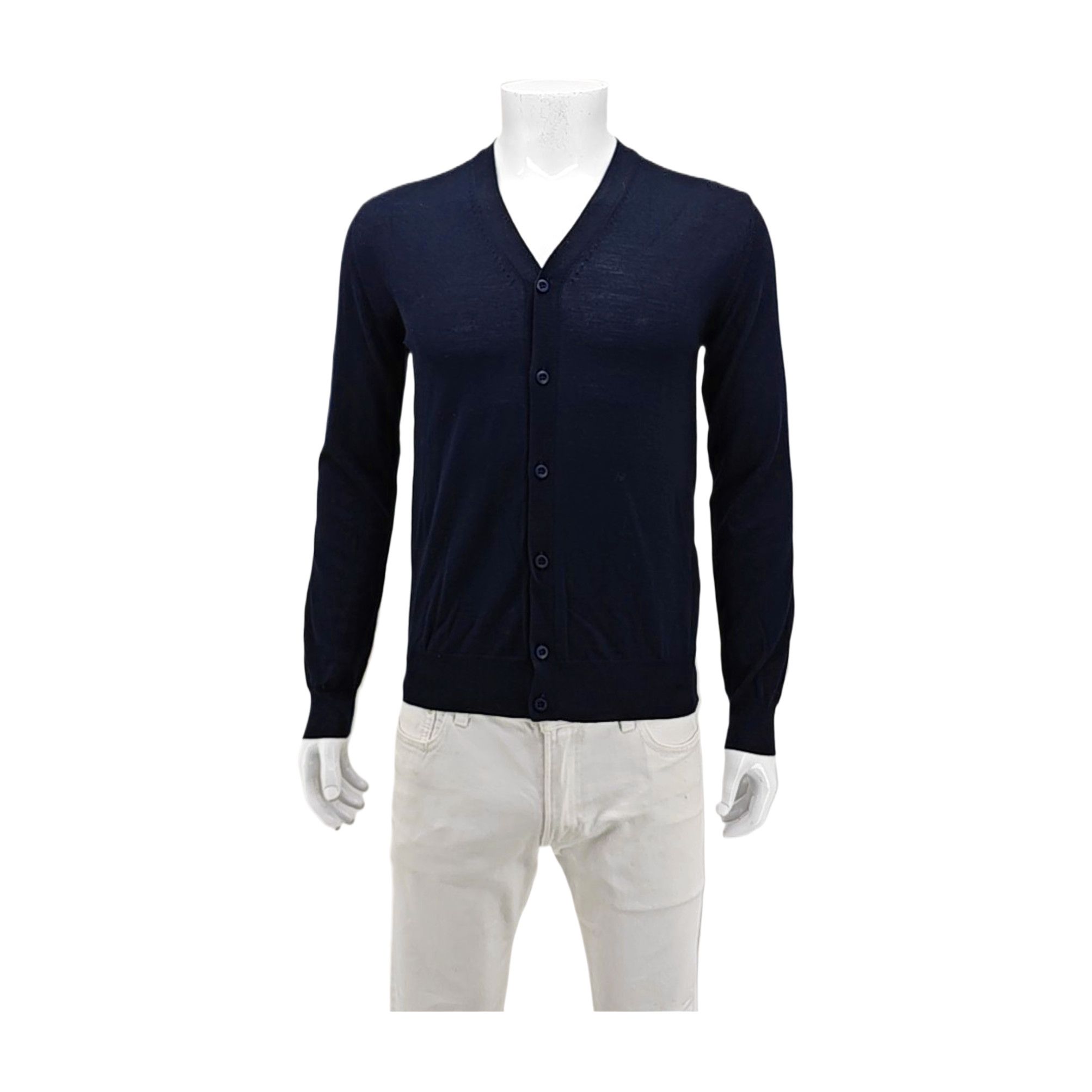 Prada Prada Wool V-Neck Cardigan Size 46 Size US S / EU 44-46 / 1 - 2 Thumbnail