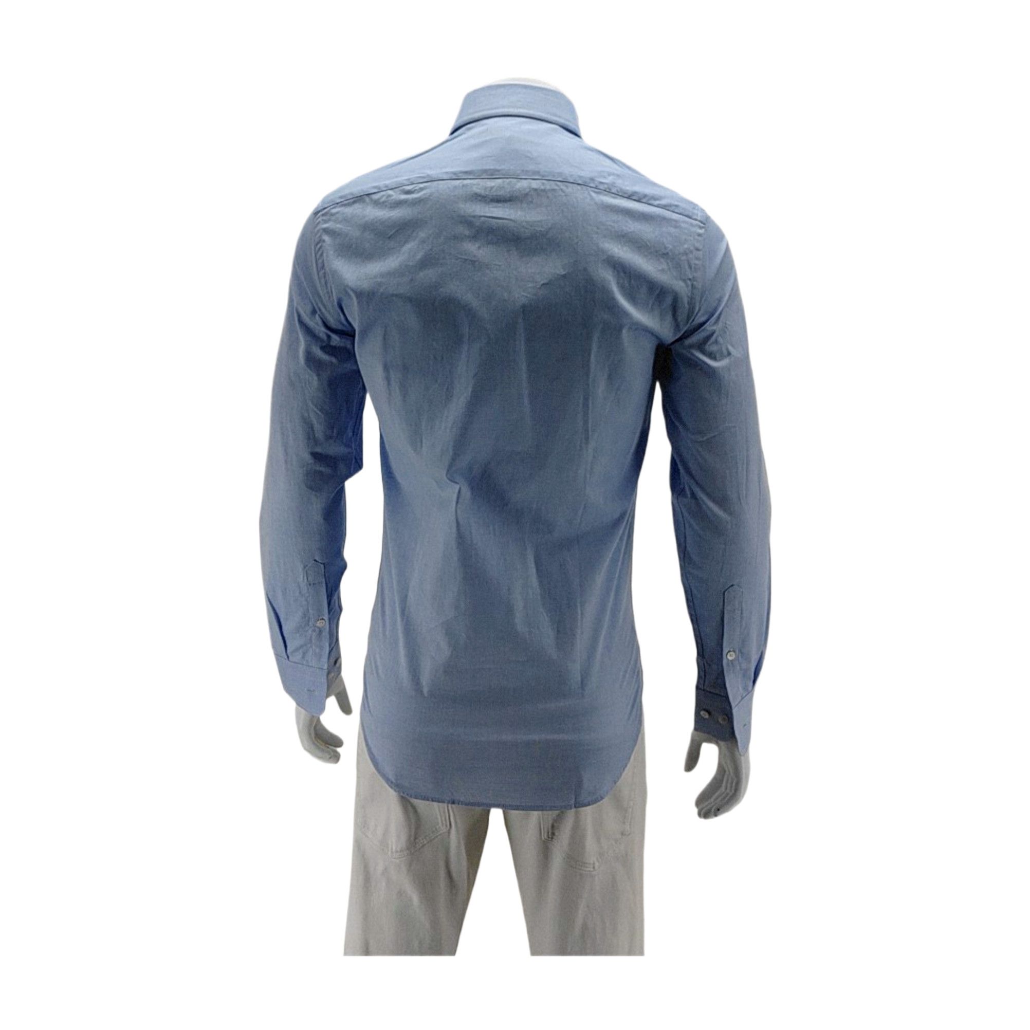 Coach Coach Blue Cotton Button Down Shirt S Size US S / EU 44-46 / 1 - 3 Thumbnail