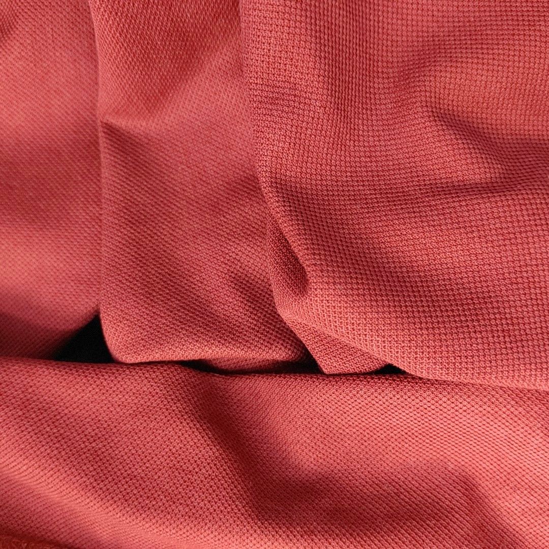 Louis Vuitton Louis Vuitton Red Pique Cotton Polo Size L Size US L / EU 52-54 / 3 - 8 Thumbnail