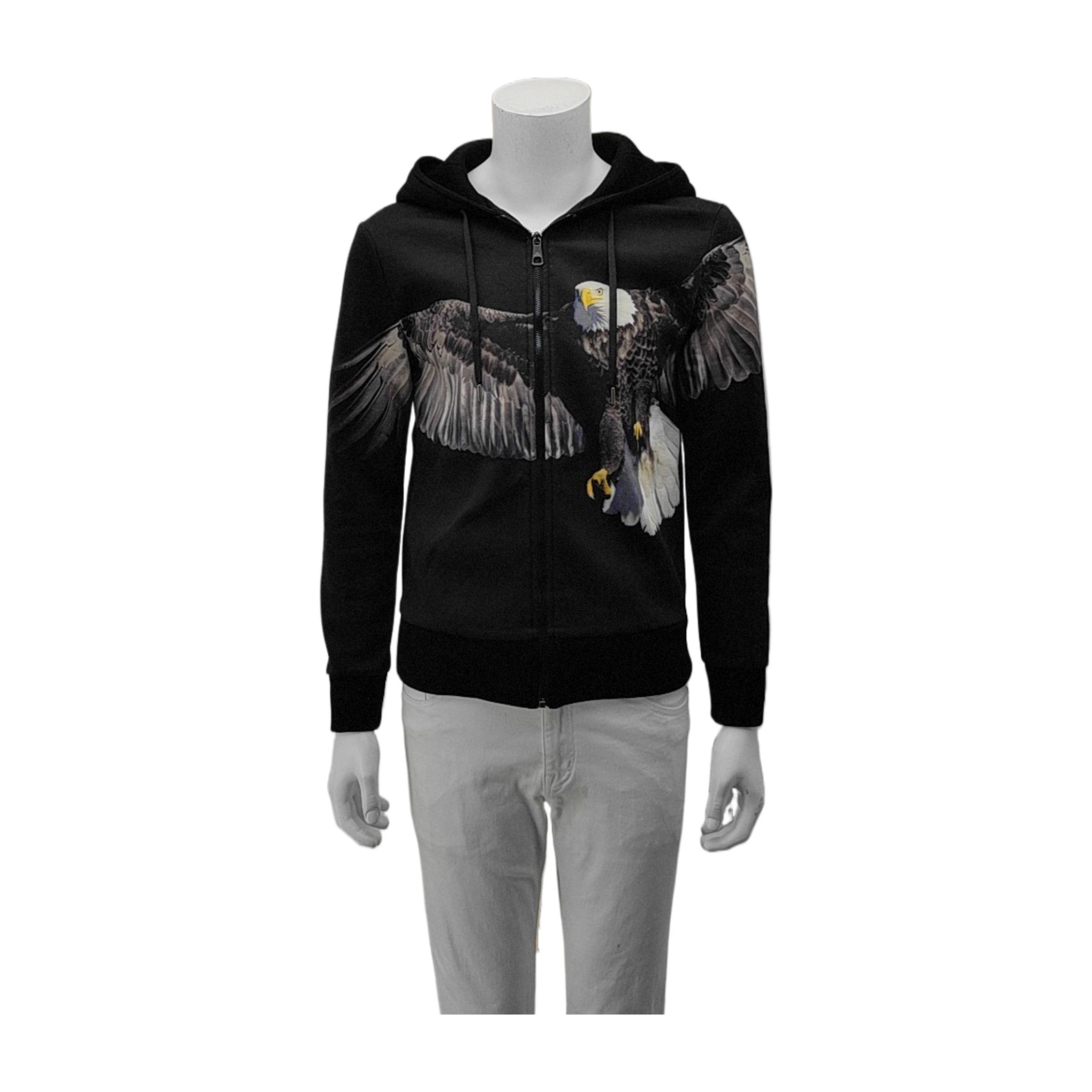 Neil Barrett Neil Barrett Eagle Print Zip-Up Jacket Size S Size US S / EU 44-46 / 1 - 2 Thumbnail