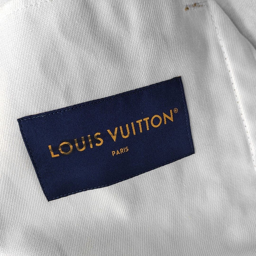 Louis Vuitton Louis Vuitton Spray Monogram Denim Jacket 44 Size US S / EU 44-46 / 1 - 7 Thumbnail