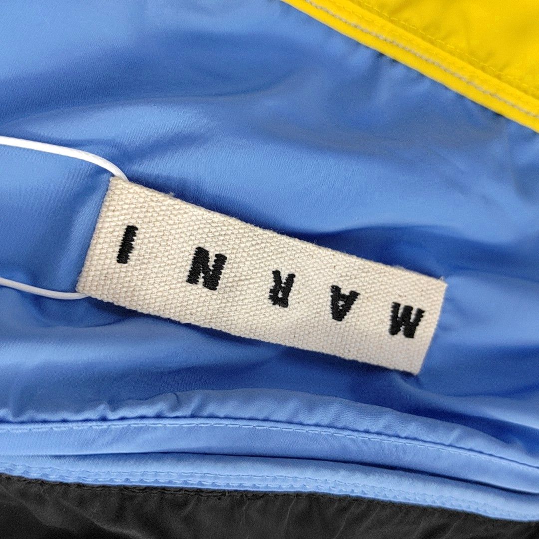 Marni MARNI Color-block Hooded Nylon Jacket Size 48 Size US M / EU 48-50 / 2 - 7 Thumbnail