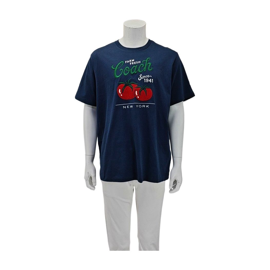 Coach COACH Tomato Graphic Cotton T-Shirt XL Size US XL / EU 56 / 4 - 2 Thumbnail