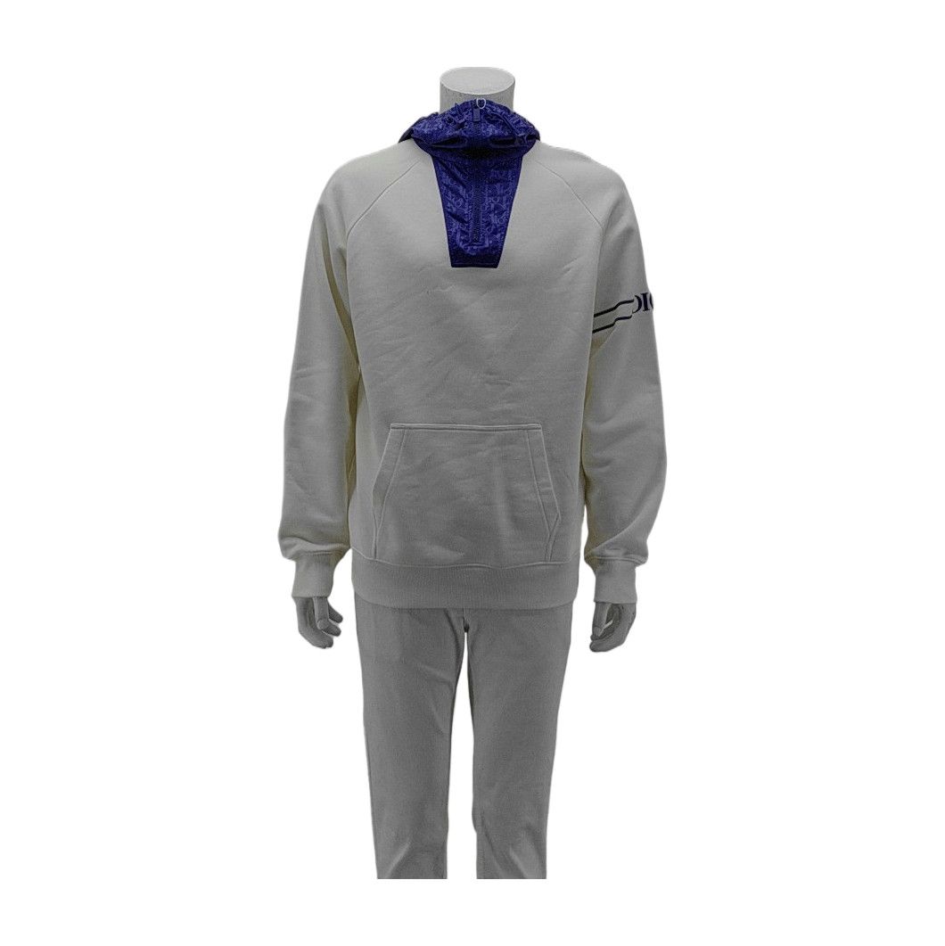 Dior Dior Homme Oblique Trim Zip Hoodie Size M Size US M / EU 48-50 / 2 - 2 Thumbnail