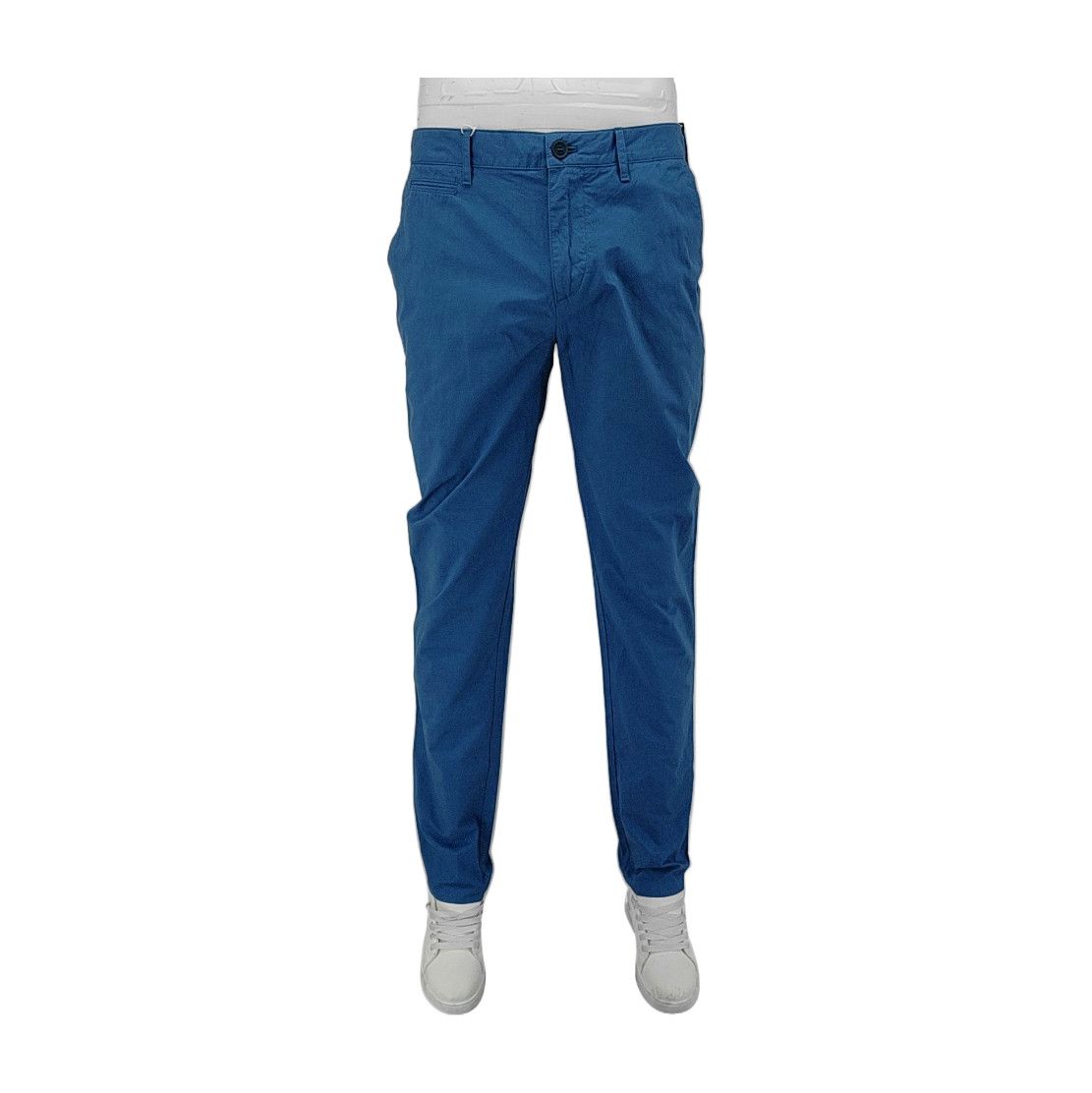 Burberry Burberry Brit Blue Cotton Casual Pants 32 Size US 32 / EU 48 - 2 Thumbnail