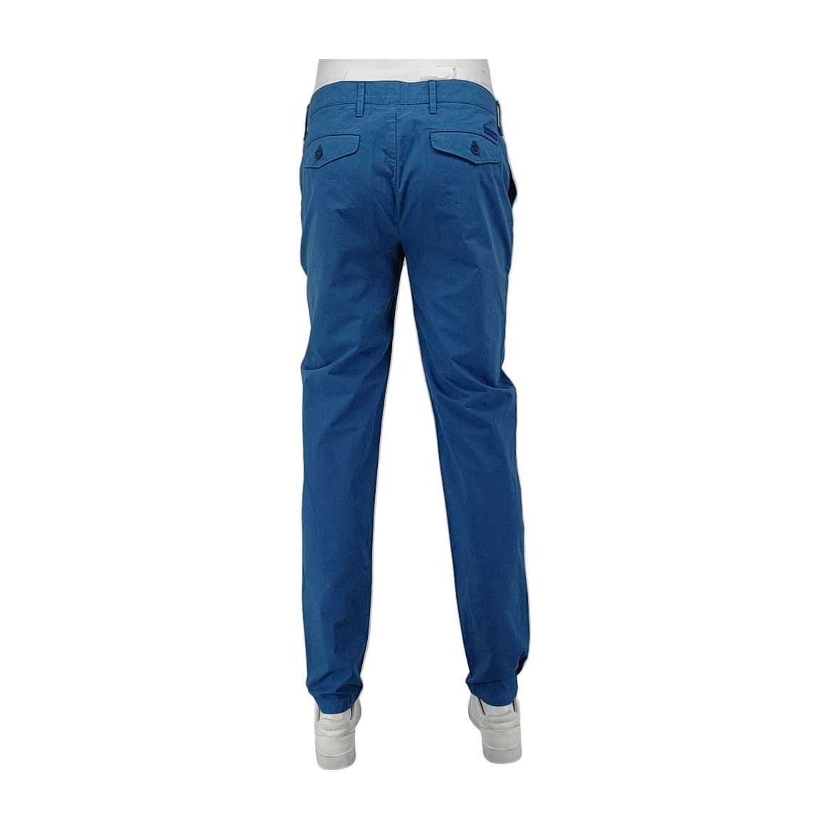 Burberry Burberry Brit Blue Cotton Casual Pants 32 Size US 32 / EU 48 - 3 Thumbnail