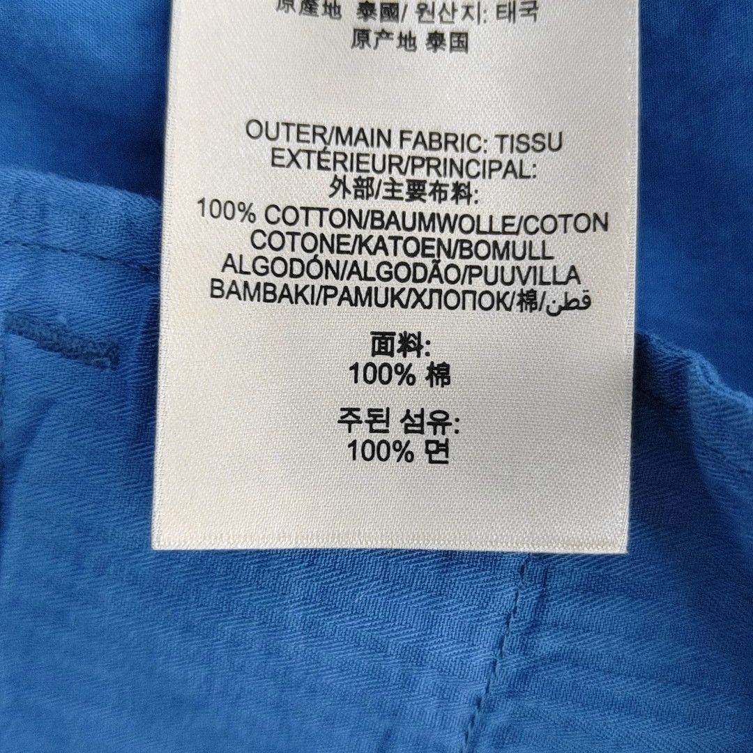 Burberry Burberry Brit Blue Cotton Casual Pants 32 Size US 32 / EU 48 - 4 Thumbnail