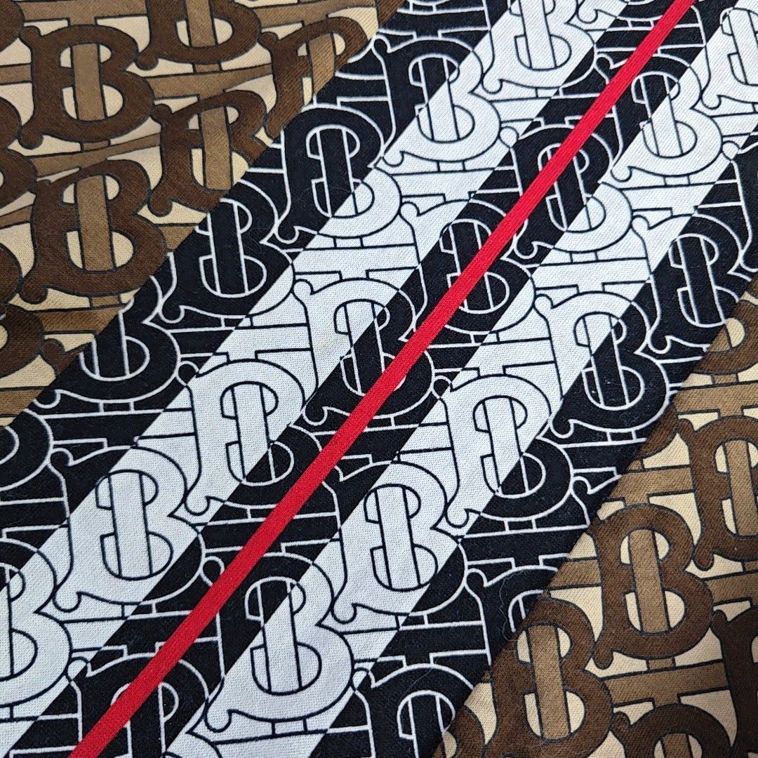 Burberry Burberry Monogram Stripe Print T-Shirt XS Size US XS / EU 42 / 0 - 7 Thumbnail