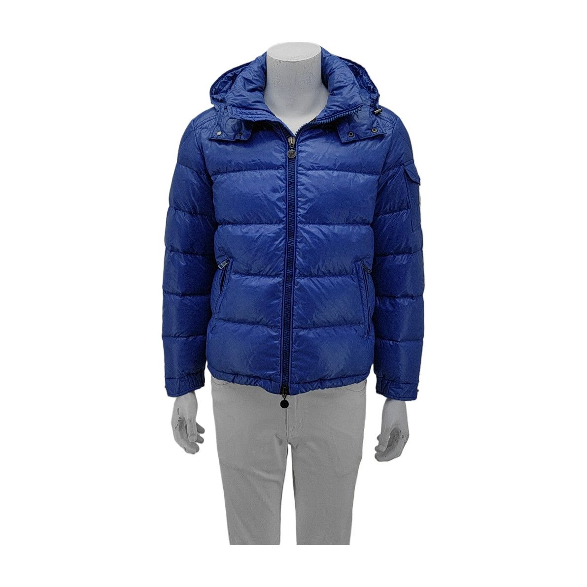 Moncler Moncler Blue Maya Down Jacket Size 1 Size US S / EU 44-46 / 1 - 2 Thumbnail