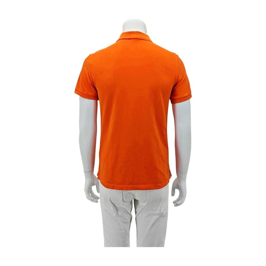 Burberry Burberry Brit Orange Piqué Cotton Polo Size S Size US S / EU 44-46 / 1 - 3 Thumbnail