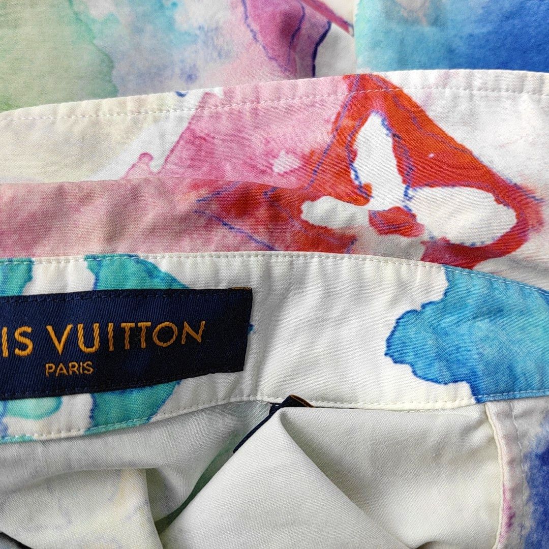 Louis Vuitton Louis Vuitton Watercolor Monogram Shirt Size M Size US M / EU 48-50 / 2 - 6 Thumbnail