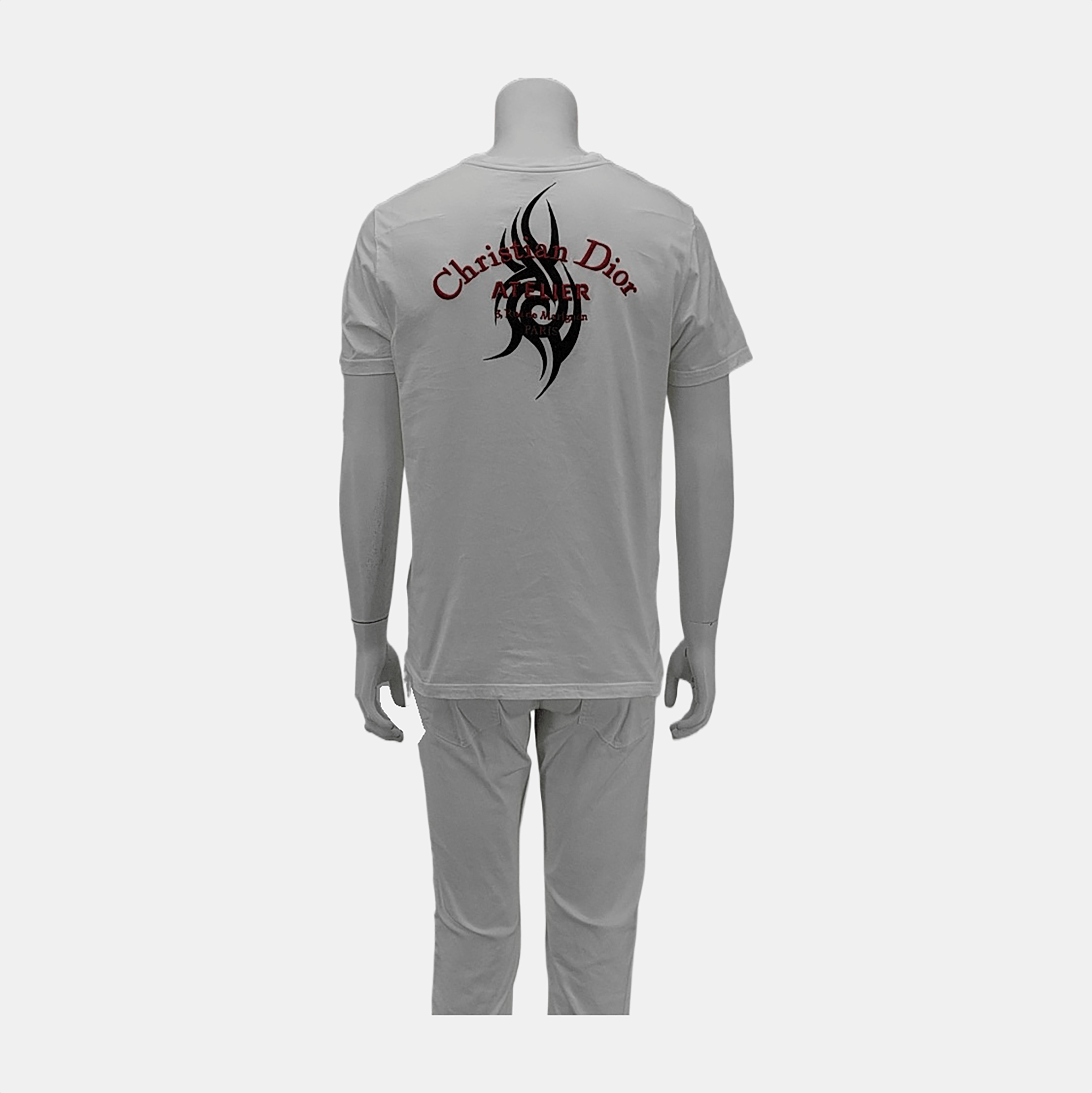Dior Dior Homme Atelier Logo T-Shirt Size L Size US L / EU 52-54 / 3 - 3 Thumbnail