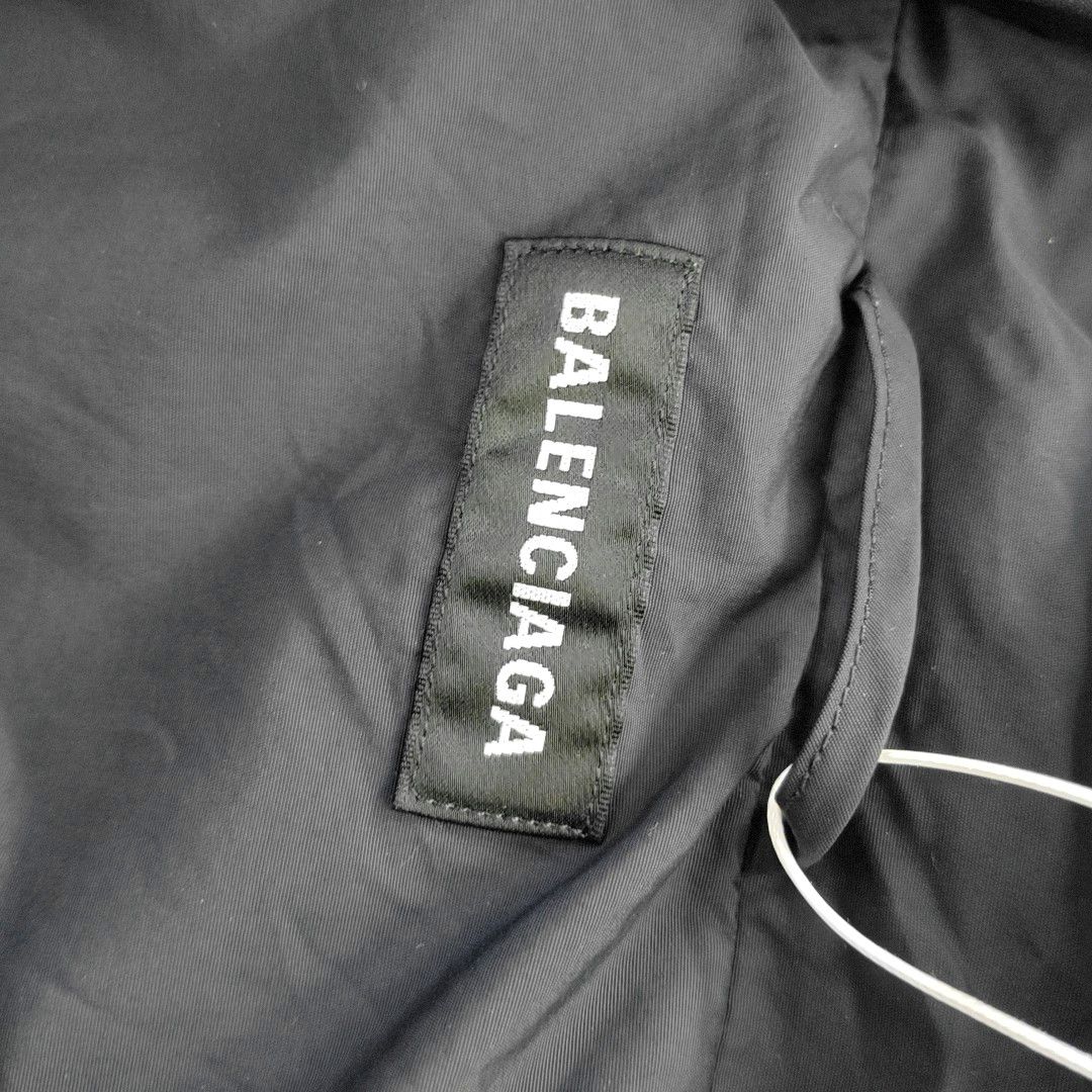 Balenciaga Balenciaga Striped Nylon Light Jacket Size 46 Size US S / EU 44-46 / 1 - 6 Thumbnail
