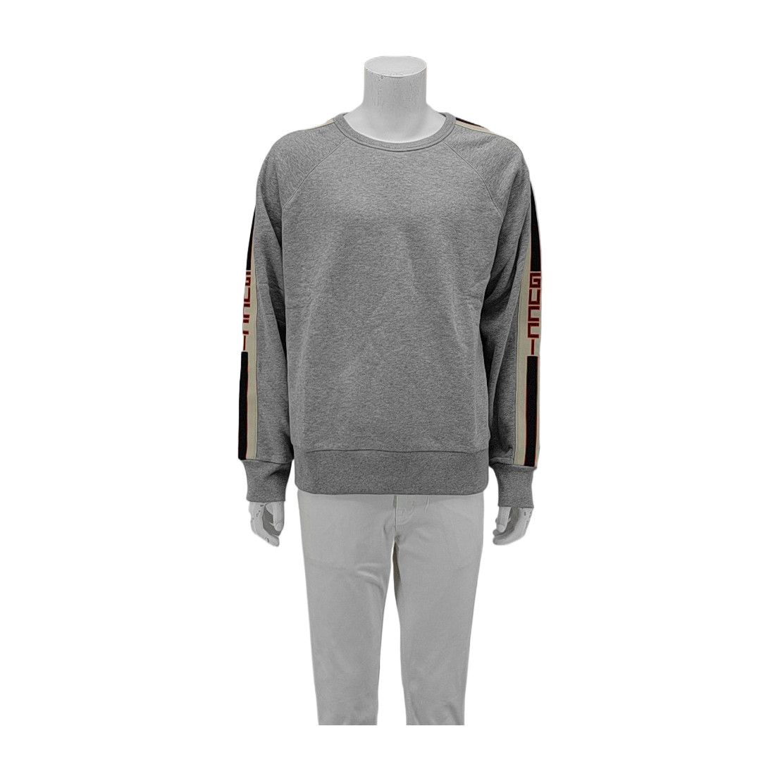 Gucci Gucci Side Stripe Cotton Sweatshirt XL Size US XL / EU 56 / 4 - 2 Thumbnail