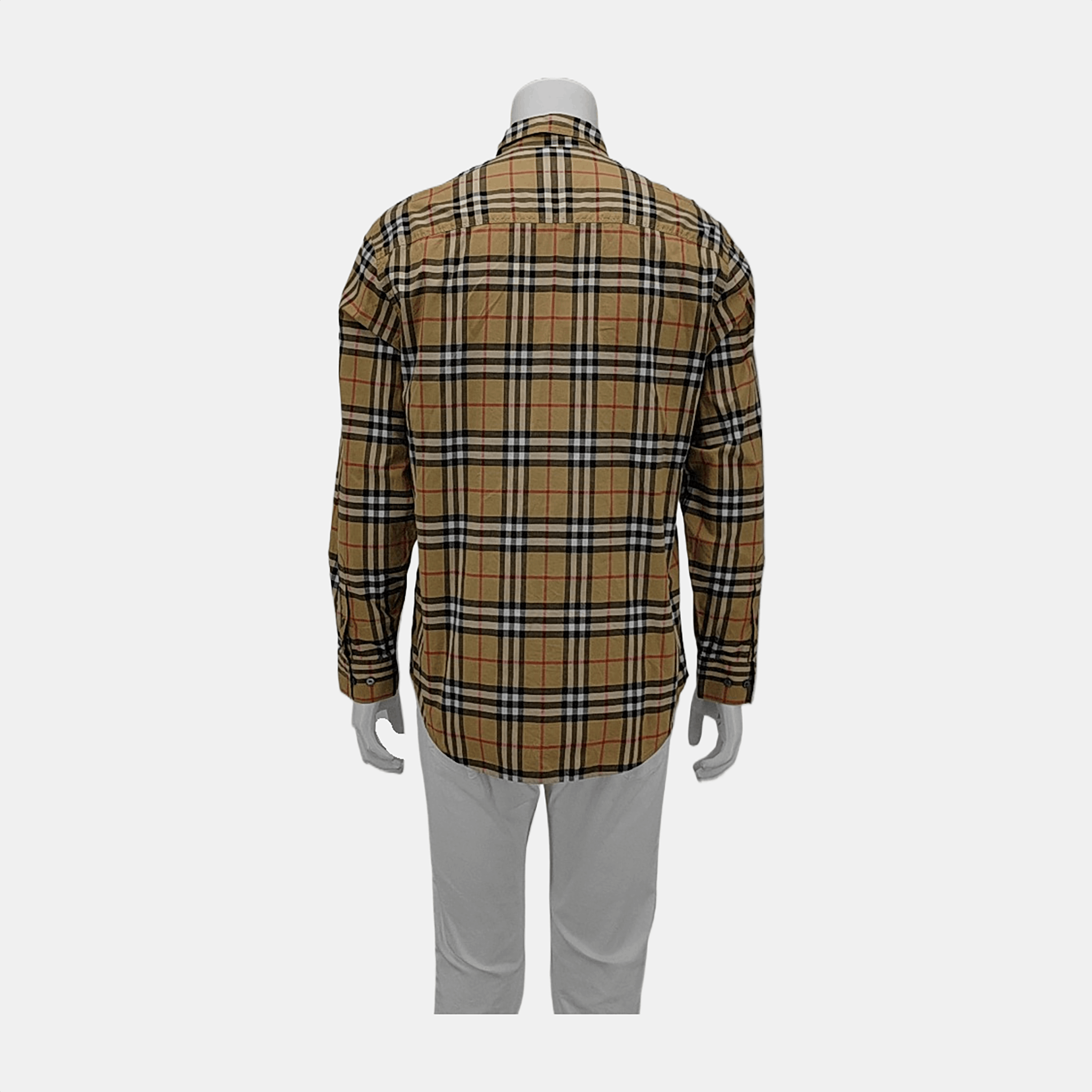 Burberry Burberry Nova Check Long Sleeve Shirt M Size US M / EU 48-50 / 2 - 3 Thumbnail