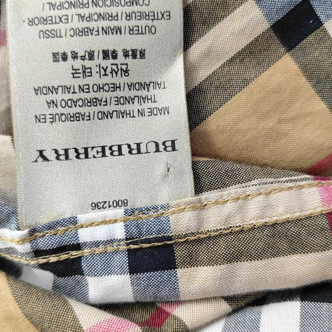 Burberry Burberry Nova Check Long Sleeve Shirt M Size US M / EU 48-50 / 2 - 6 Thumbnail