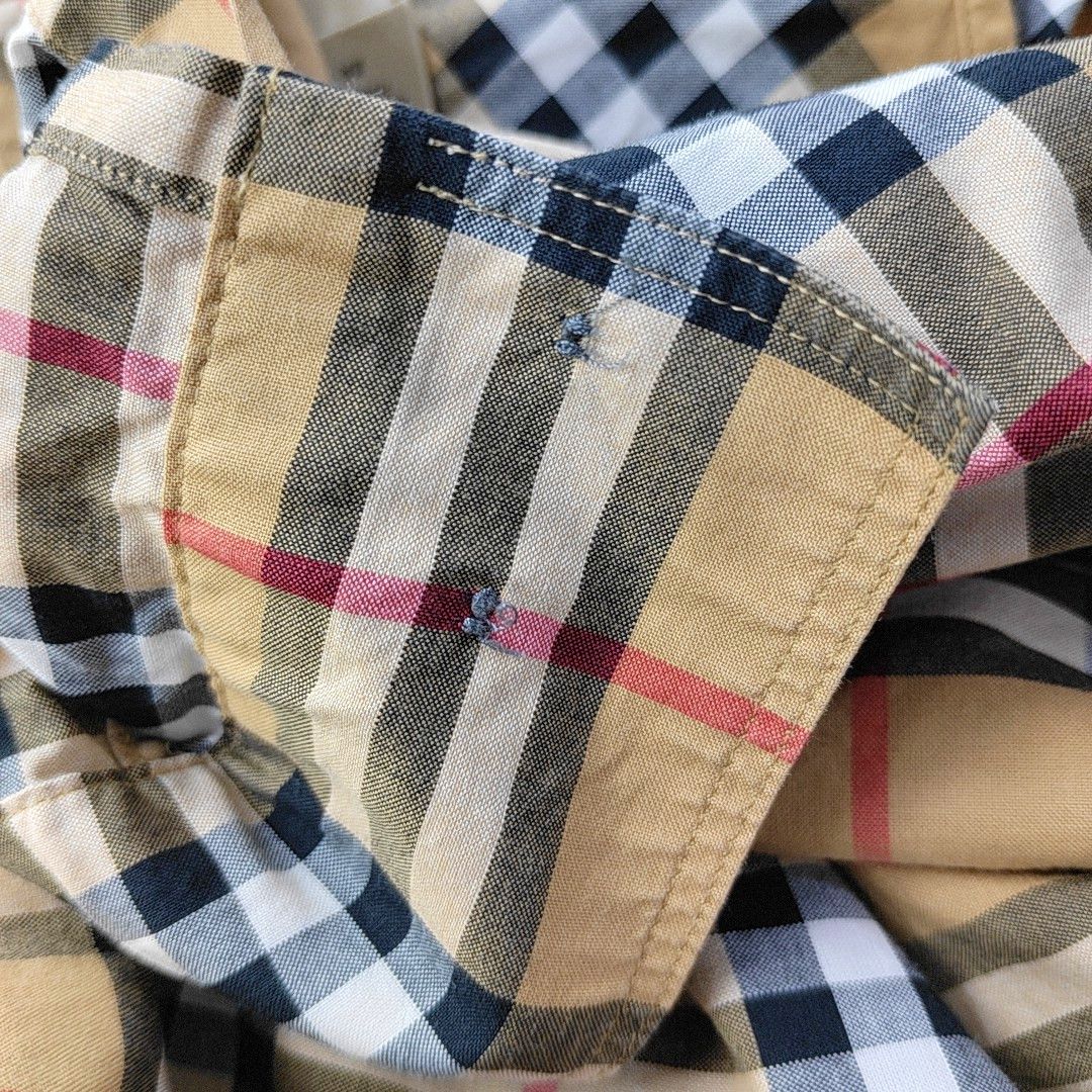 Burberry Burberry Nova Check Long Sleeve Shirt M Size US M / EU 48-50 / 2 - 7 Thumbnail