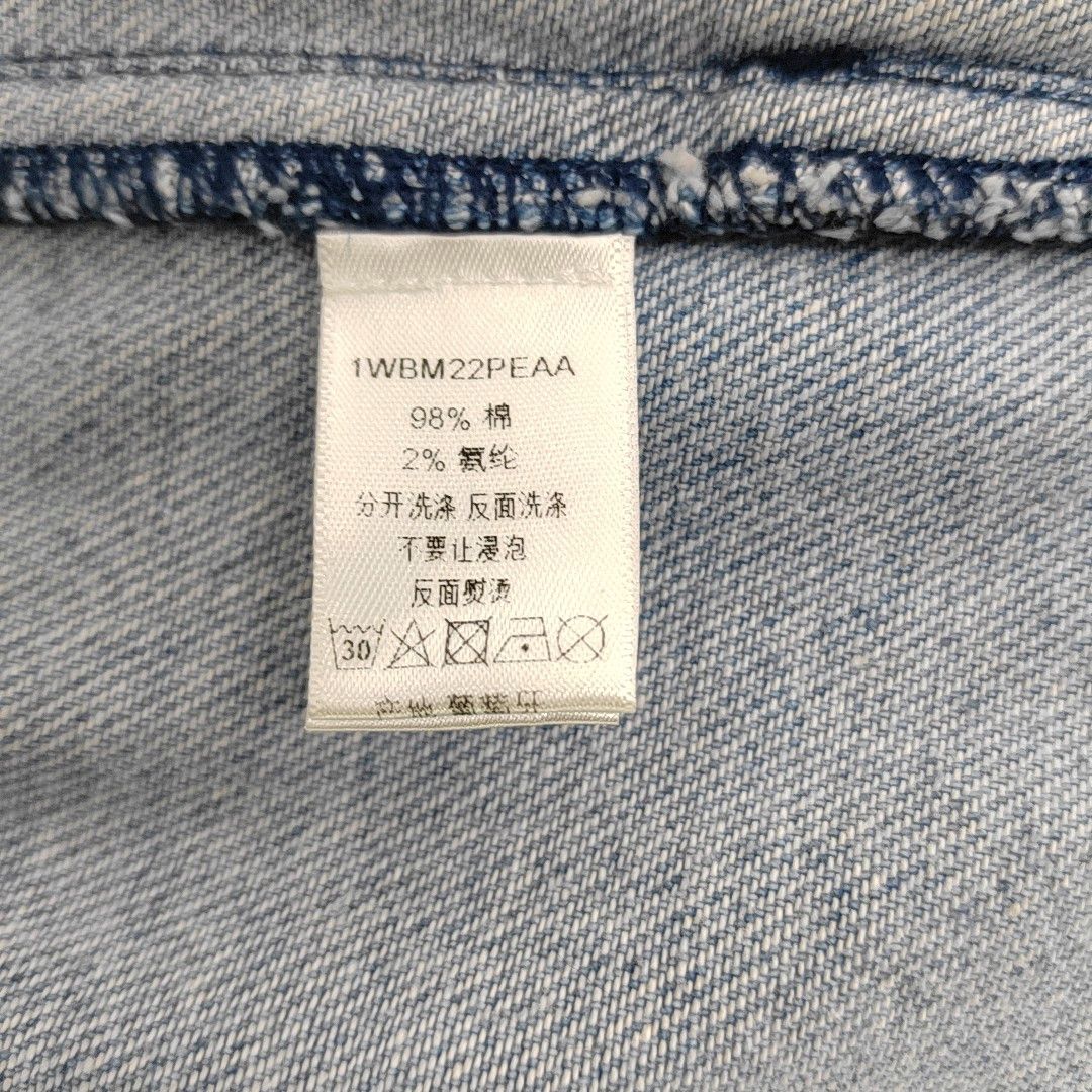 Dior Dior Homme Blue Denim Jacket Size 12 Size US S / EU 44-46 / 1 - 5 Thumbnail