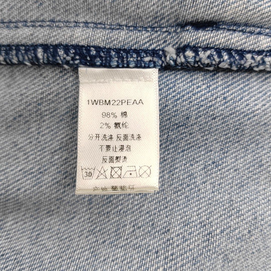 Dior Dior Homme Blue Denim Jacket Size 12 Size US S / EU 44-46 / 1 - 4 Thumbnail
