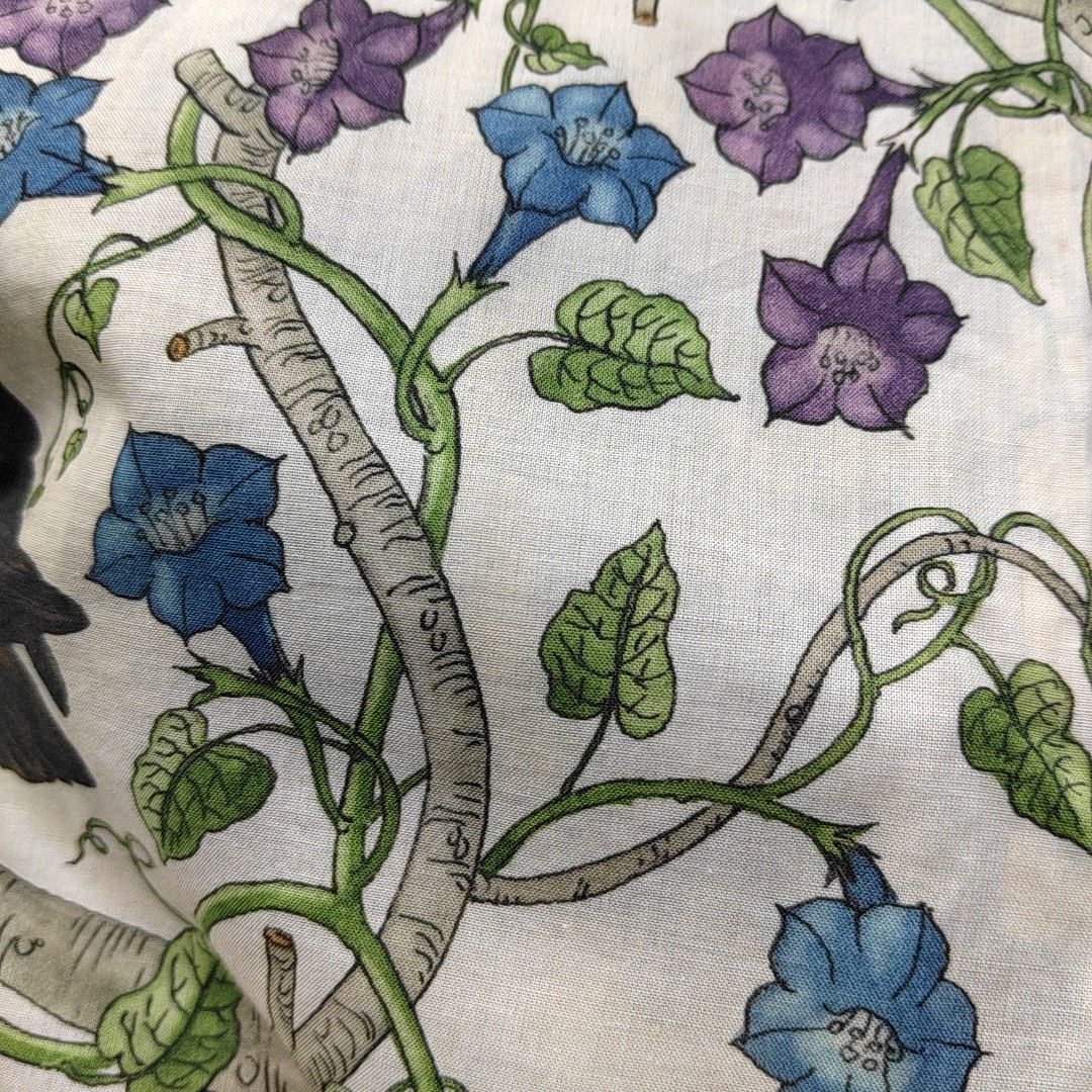 Gucci Gucci Bird Print Floral Cotton Shirt Size US S Size US S / EU 44-46 / 1 - 7 Thumbnail