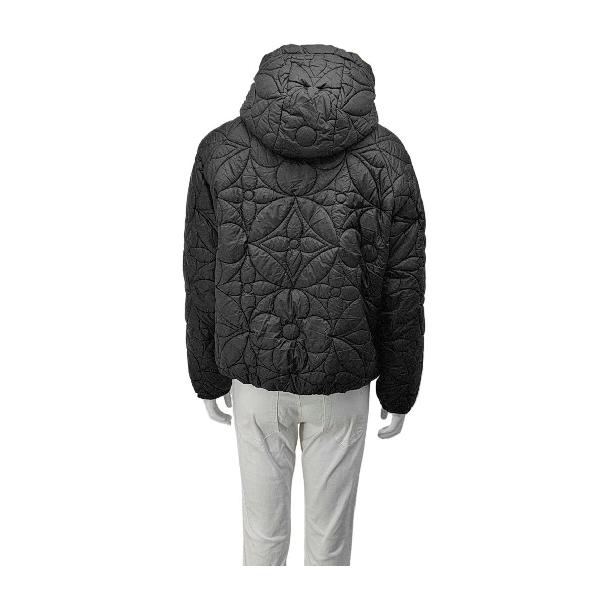 Louis Vuitton Louis Vuitton Monogram Quilted Hooded Jacket Size 52 Size US L / EU 52-54 / 3 - 3 Thumbnail