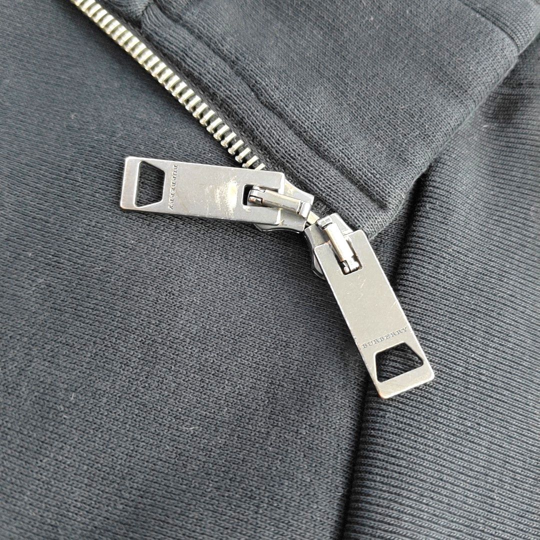 Burberry Burberry Embroidered Knight Zip Hoodie Size L Size US L / EU 52-54 / 3 - 8 Thumbnail